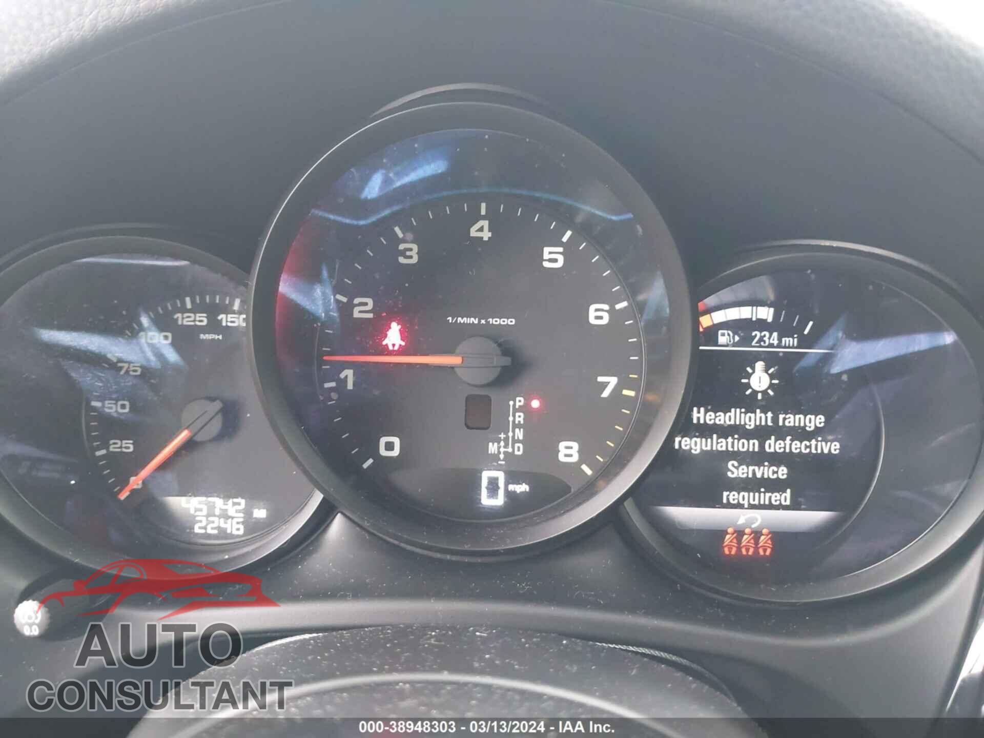 PORSCHE MACAN 2021 - WP1AA2A55MLB10892