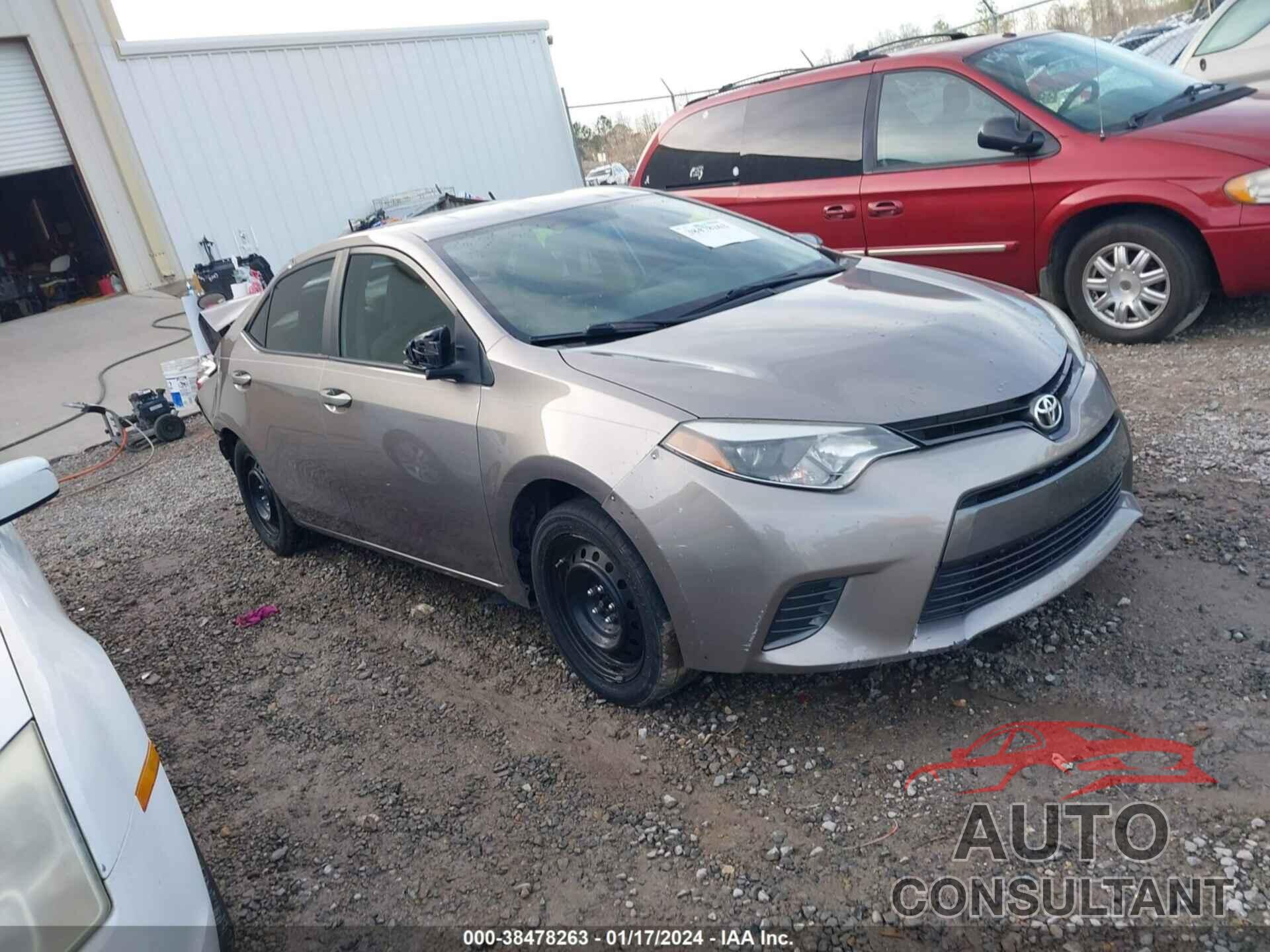TOYOTA COROLLA 2016 - 5YFBURHE6GP409329