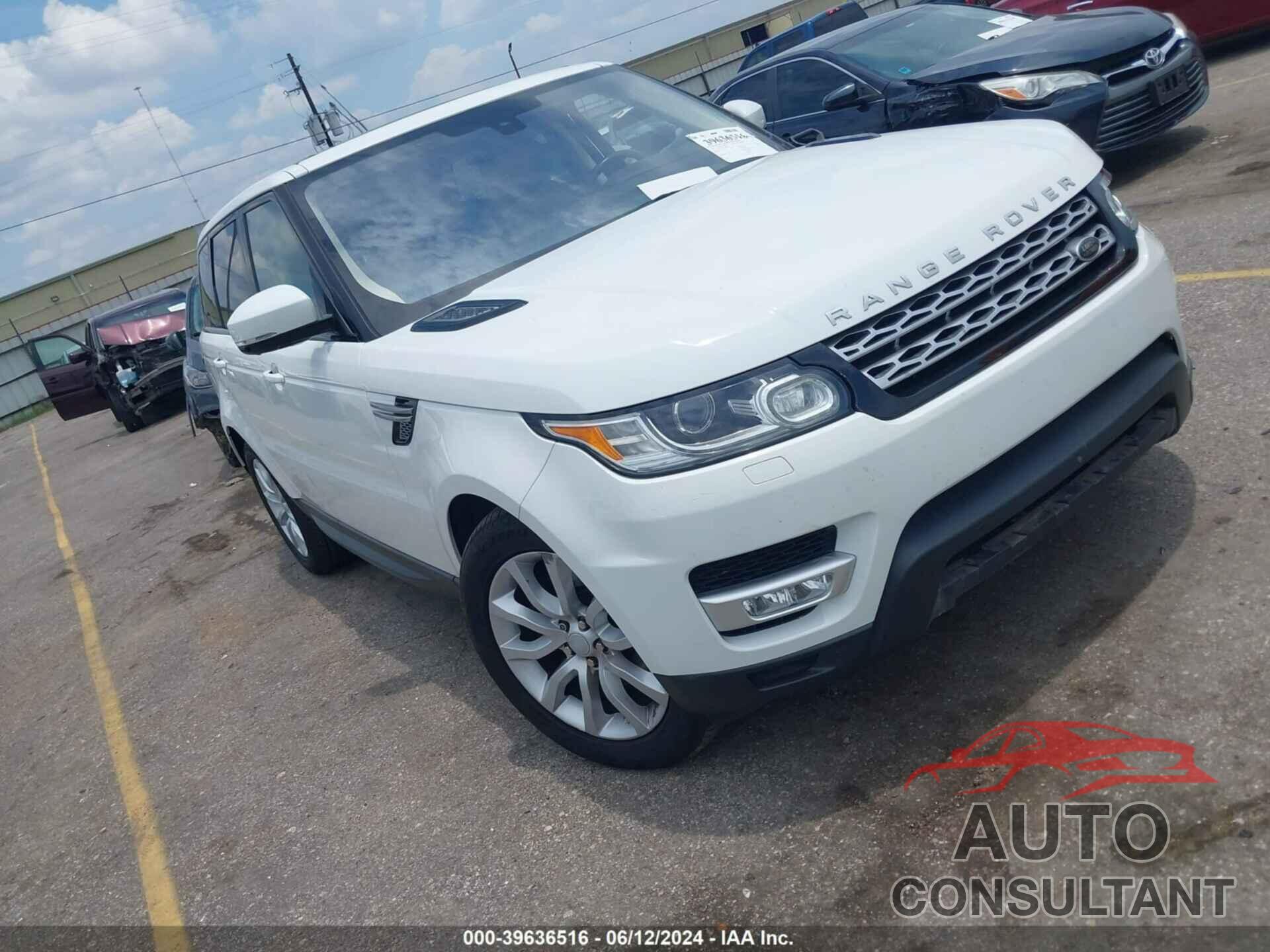 LAND ROVER RANGE ROVER SPORT 2016 - SALWR2KF2GA548950