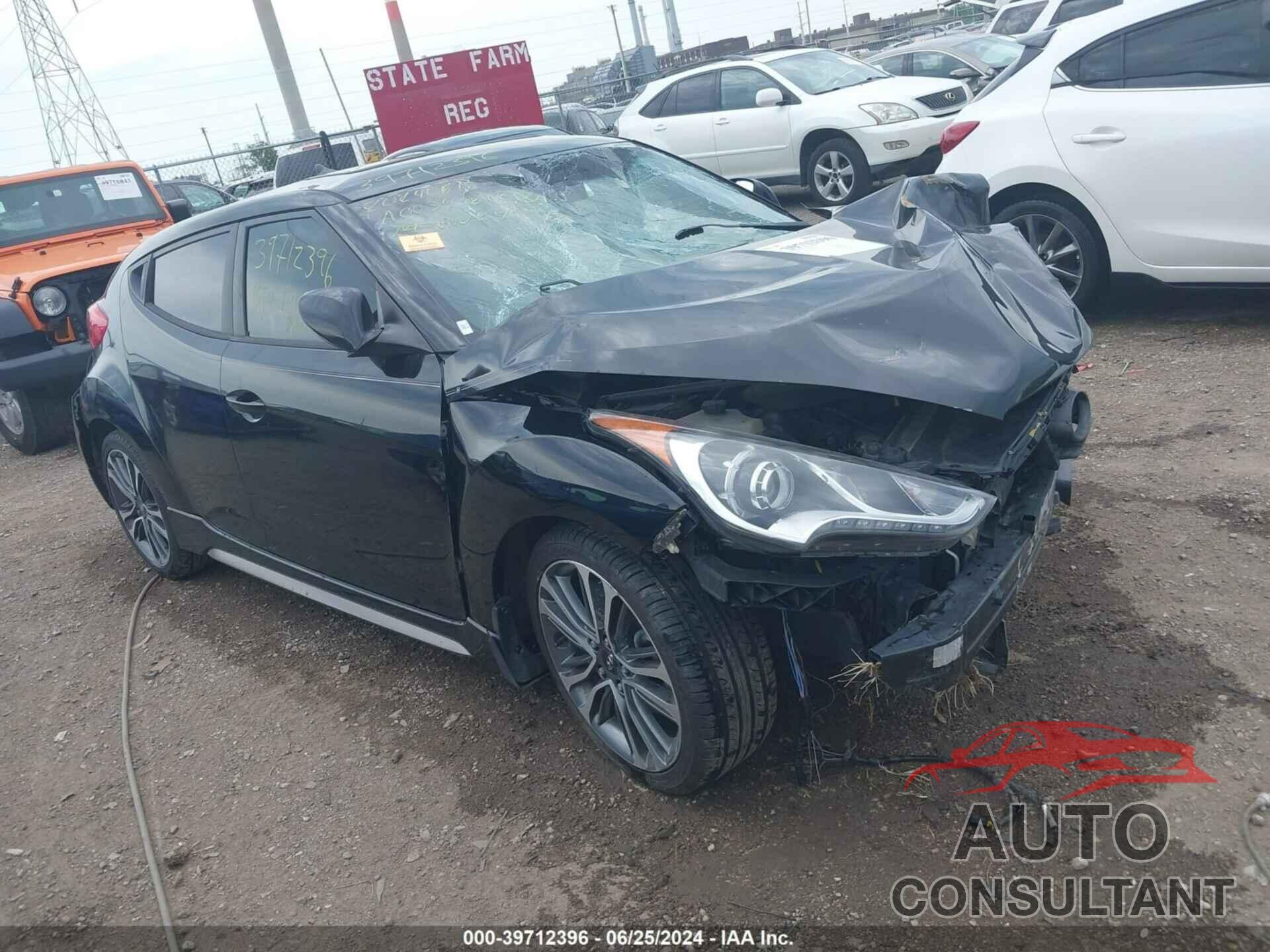 HYUNDAI VELOSTER 2016 - KMHTC6AE4GU249515