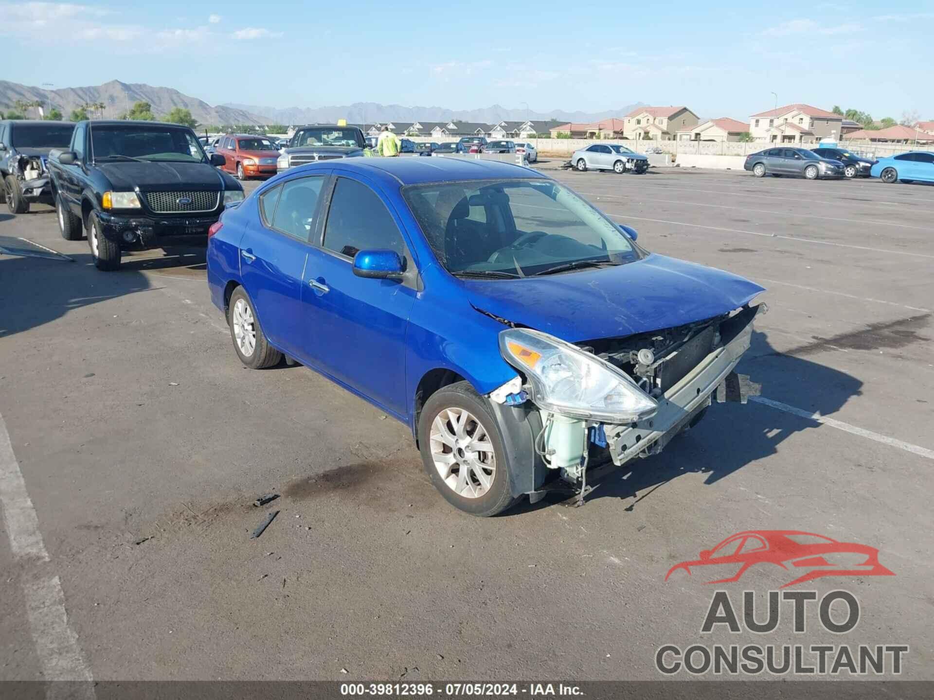 NISSAN VERSA 2016 - 3N1CN7AP9GL907008