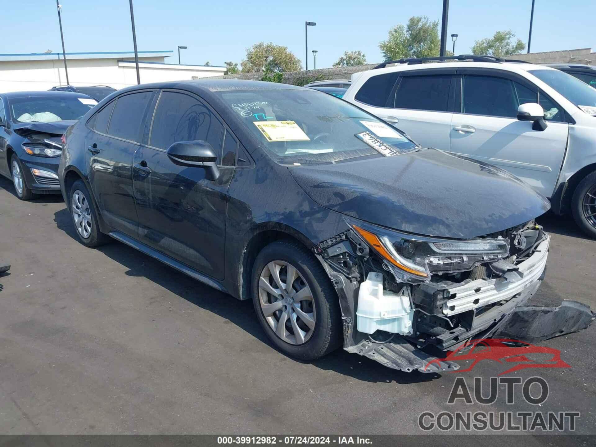 TOYOTA COROLLA 2020 - JTDEPRAE7LJ051414