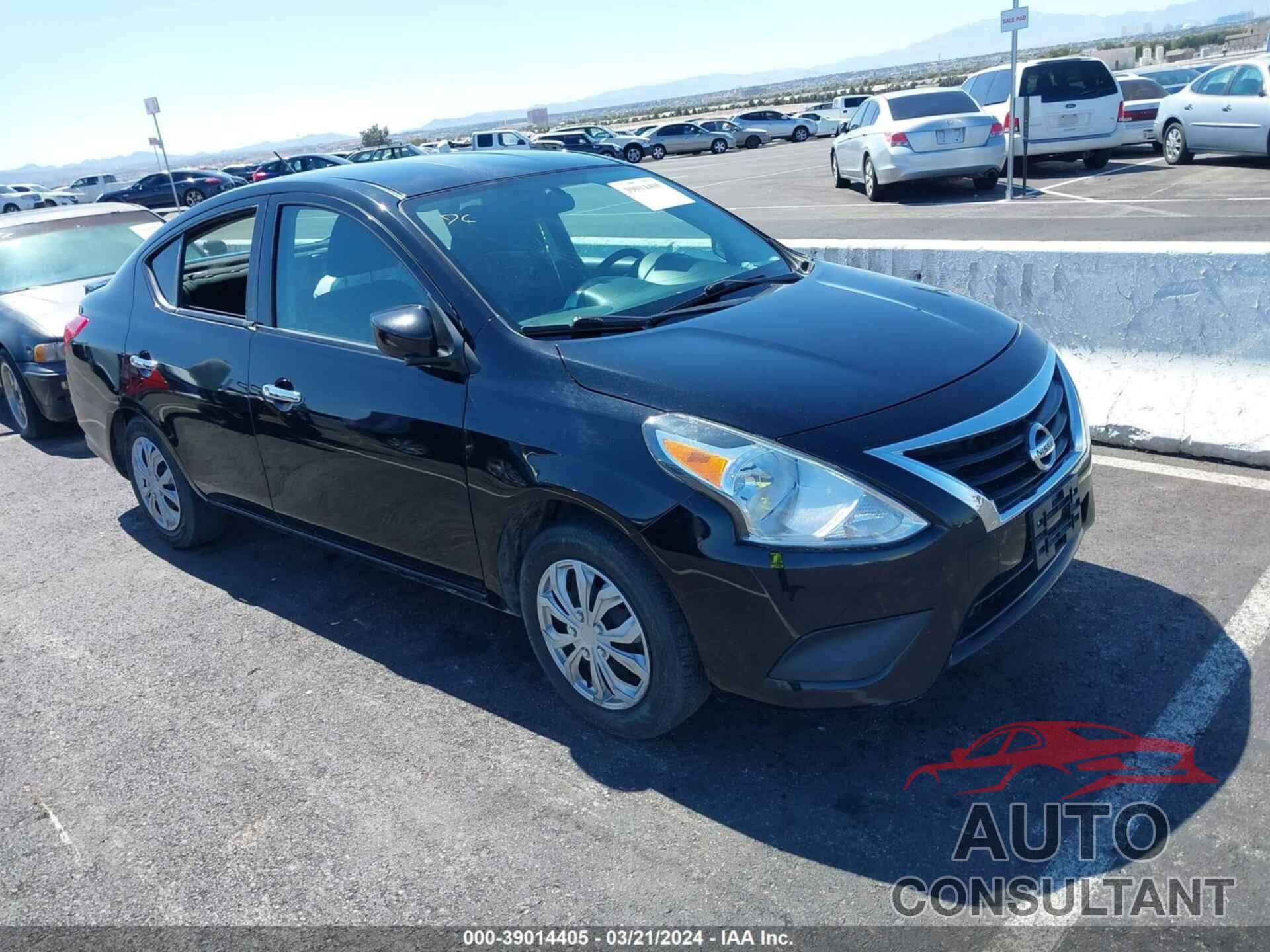 NISSAN VERSA 2019 - 3N1CN7AP7KL858626