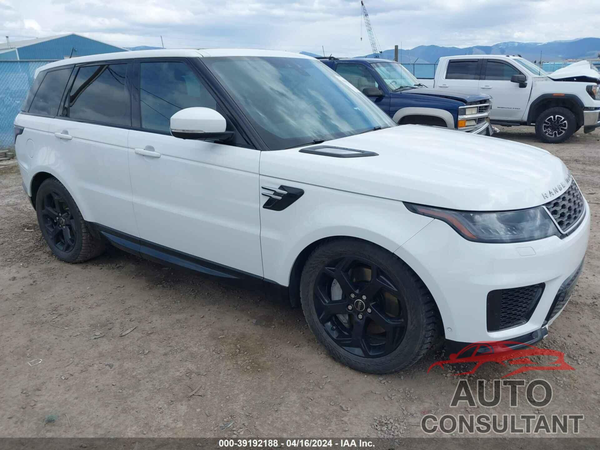 LAND ROVER RANGE ROVER SPORT 2018 - SALWR2RV0JA181812