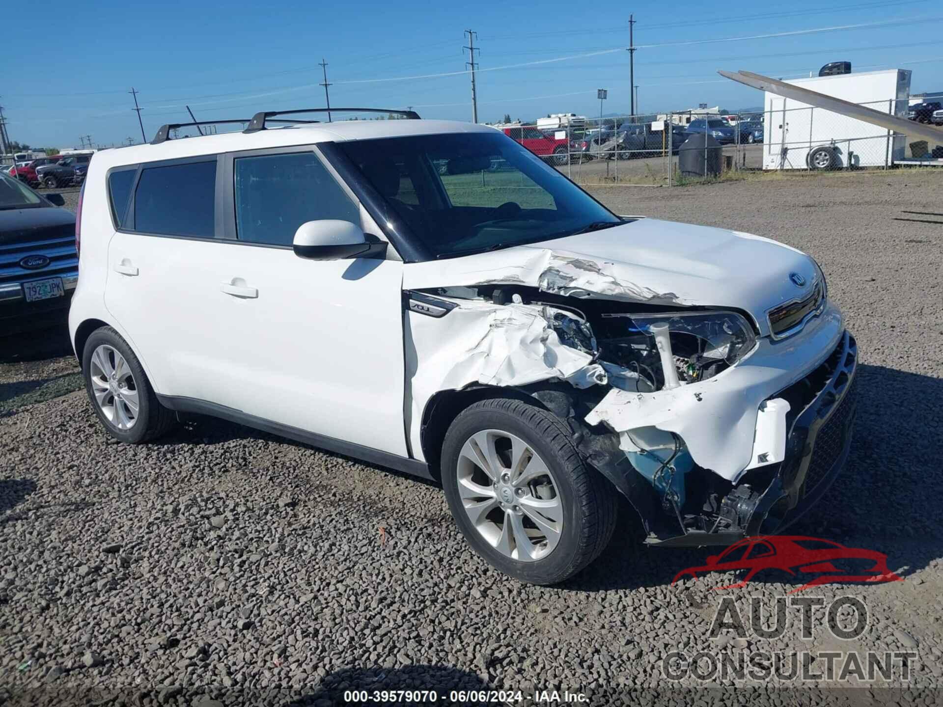 KIA SOUL 2016 - KNDJP3A53G7272703