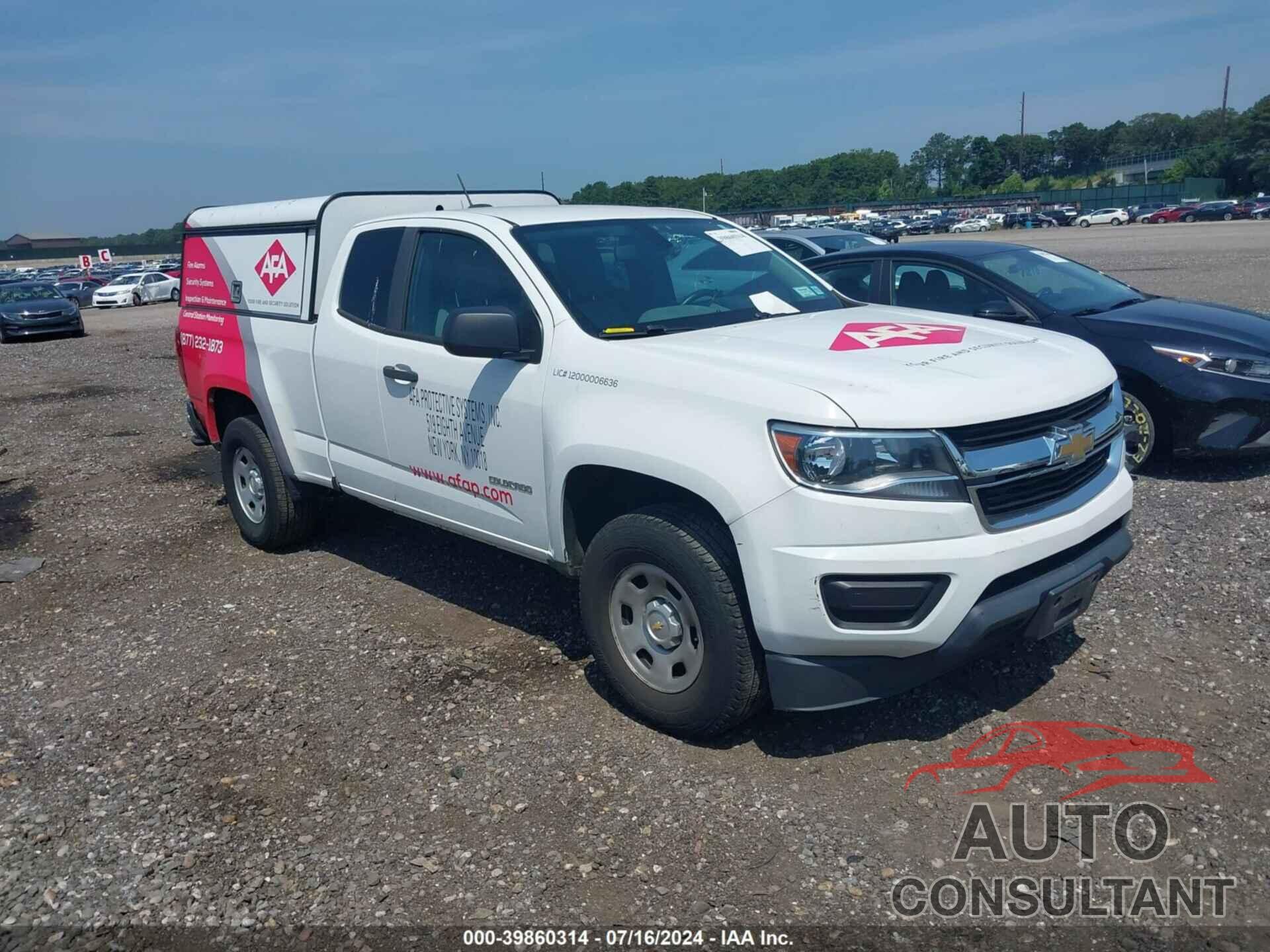 CHEVROLET COLORADO 2016 - 1GCHTBEA3G1205839