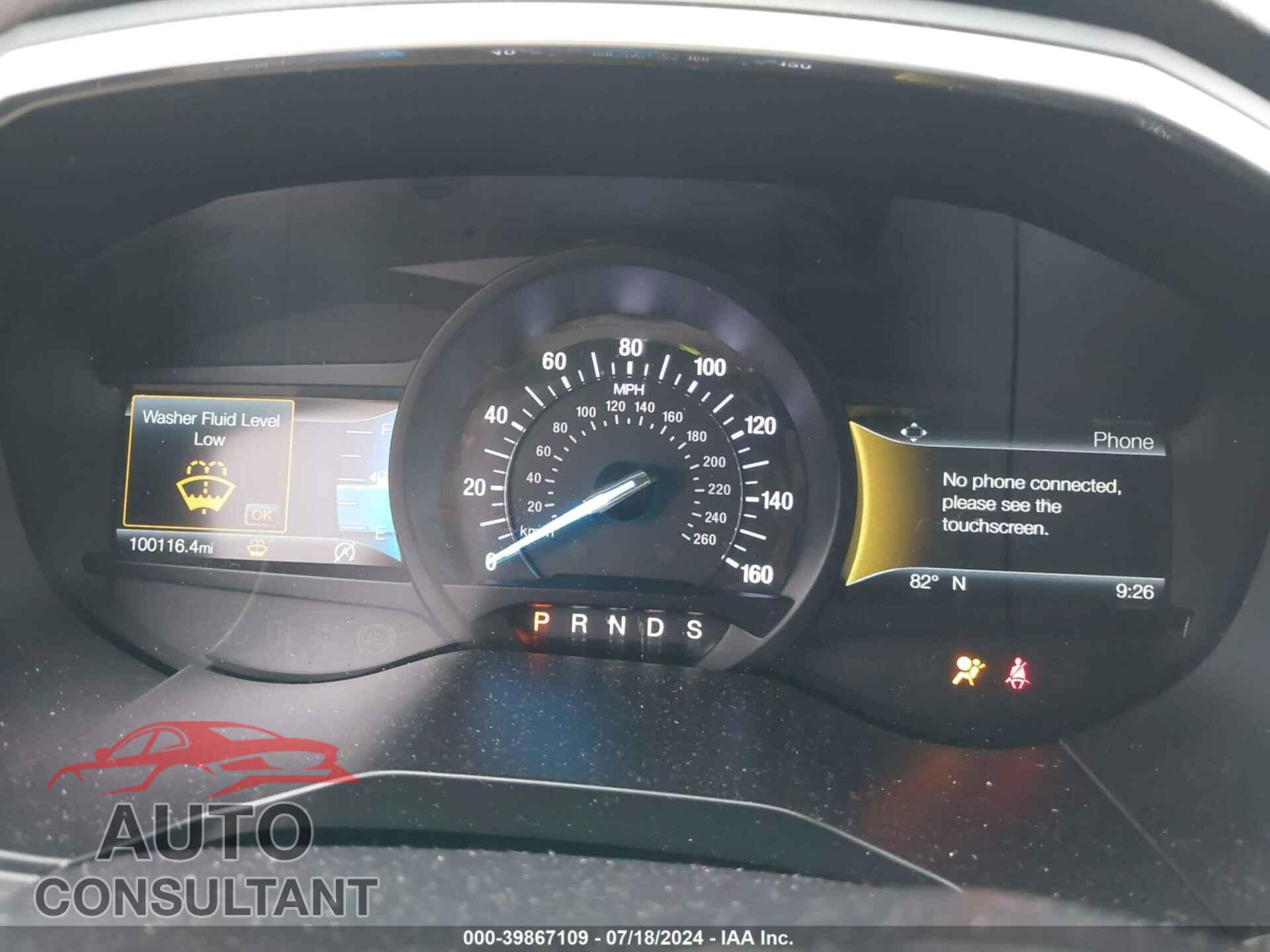 FORD EDGE 2019 - 2FMPK4K99KBC37238