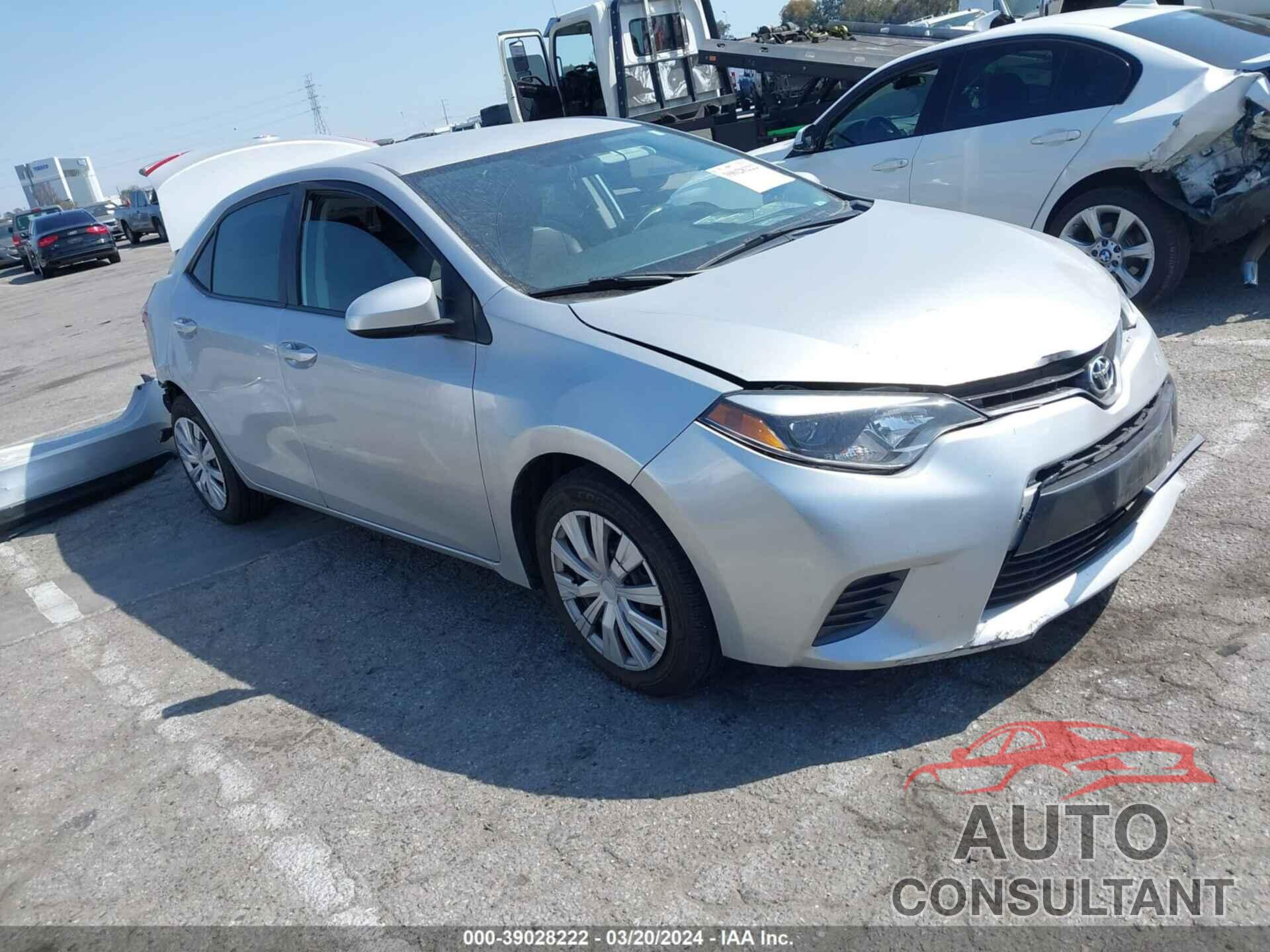 TOYOTA COROLLA 2016 - 5YFBURHE1GP560921