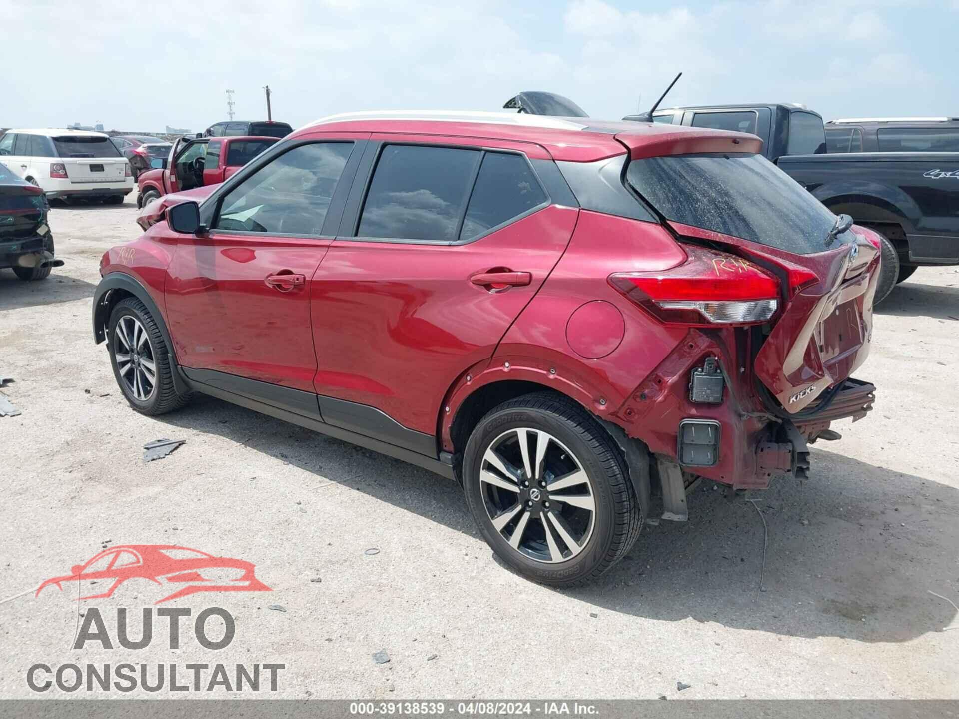 NISSAN KICKS 2019 - 3N1CP5CU3KL495677