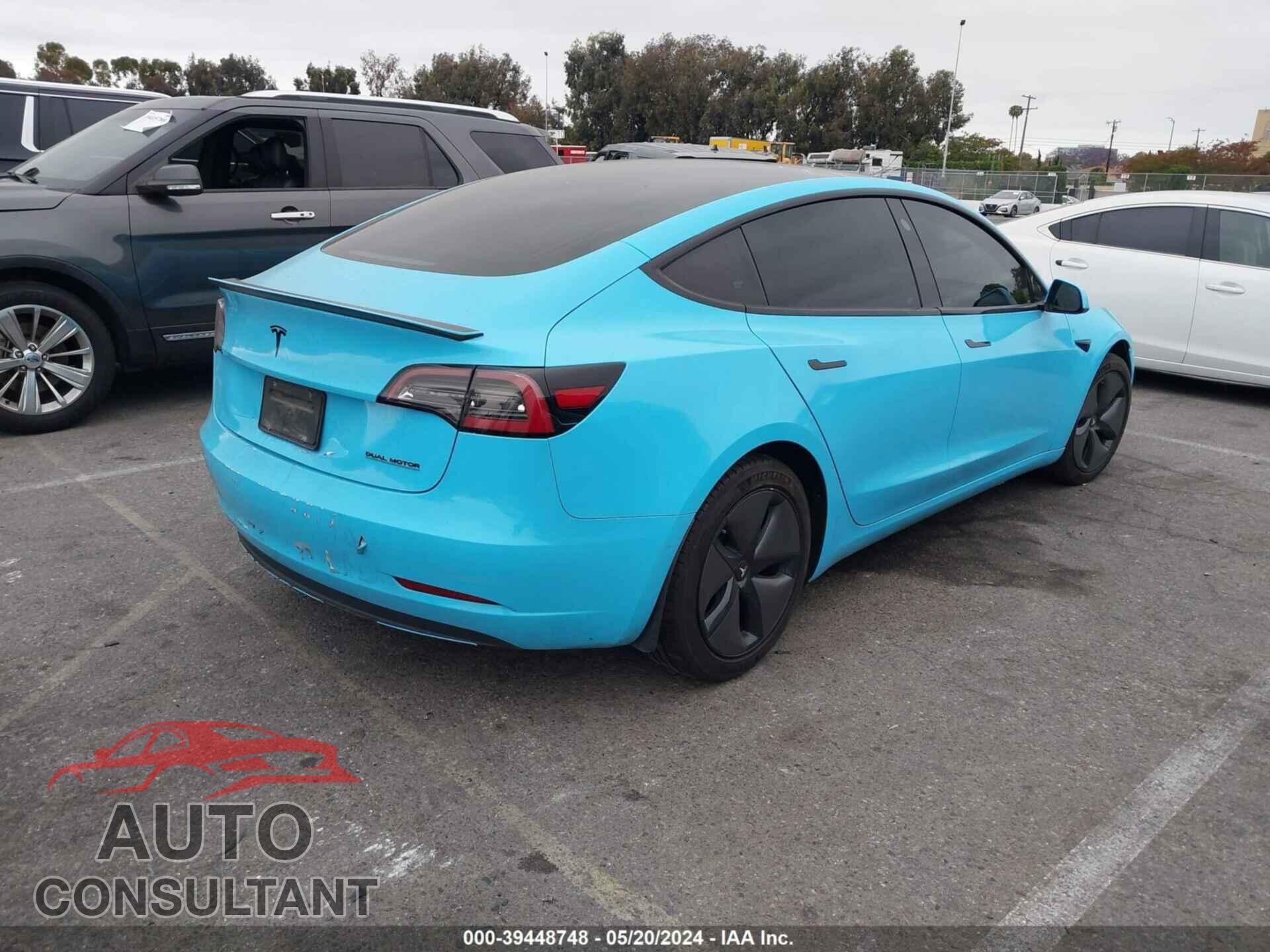 TESLA MODEL 3 2019 - 5YJ3E1EB3KF387968