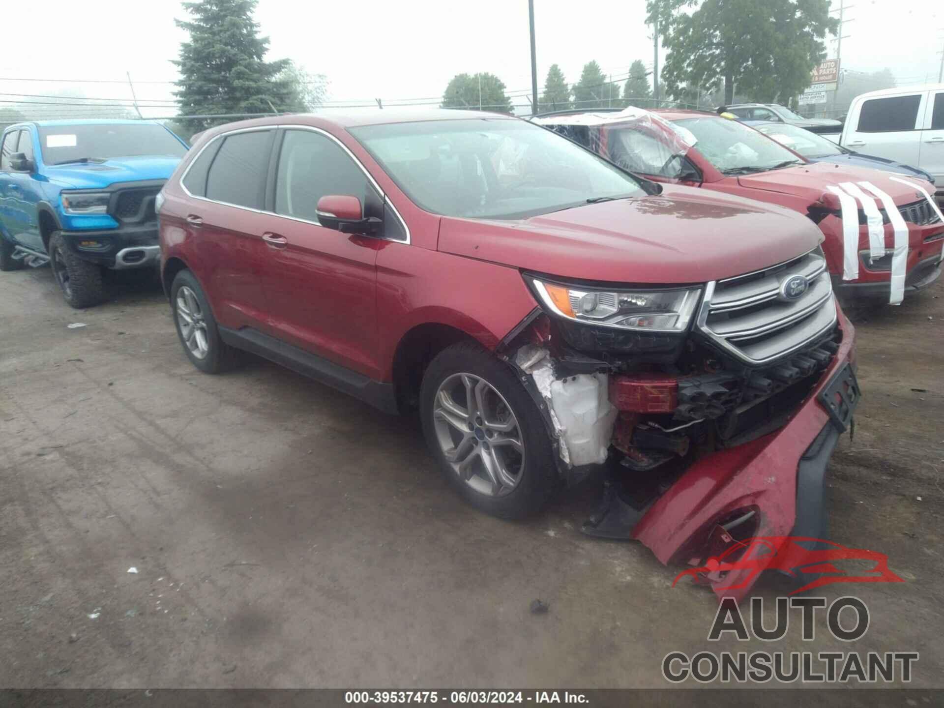 FORD EDGE 2017 - 2FMPK3K92HBB38229