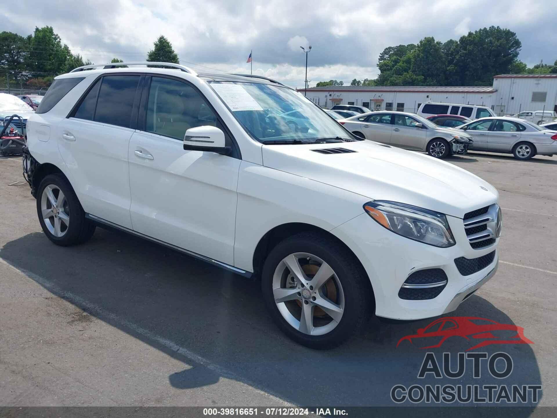MERCEDES-BENZ GLE 350 2016 - 4JGDA5HB0GA714048