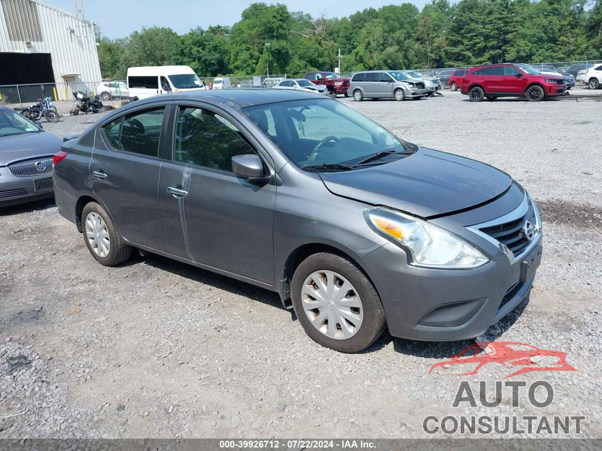 NISSAN VERSA 2016 - 3N1CN7AP2GL880668