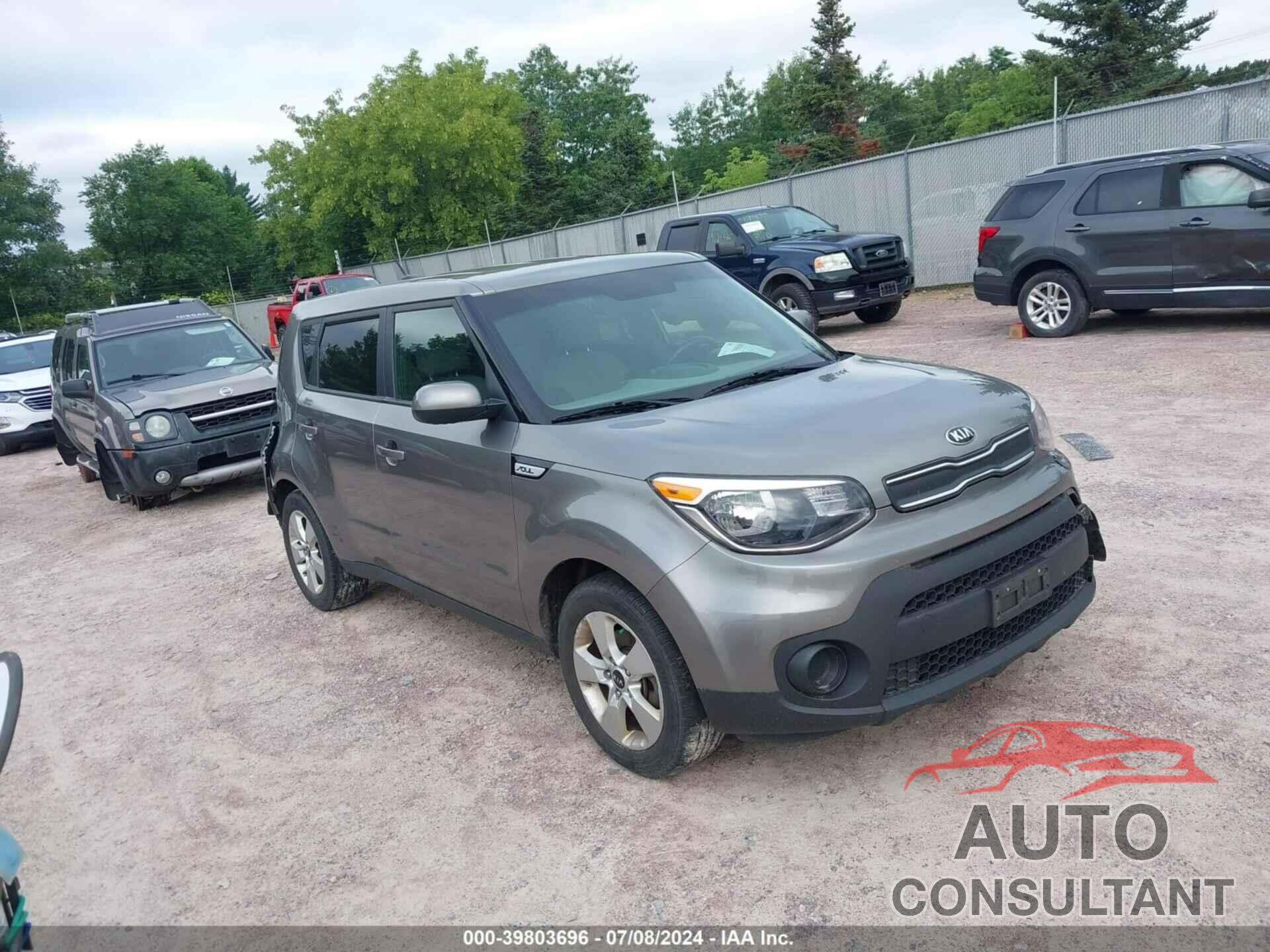 KIA SOUL 2019 - KNDJN2A22K7024473