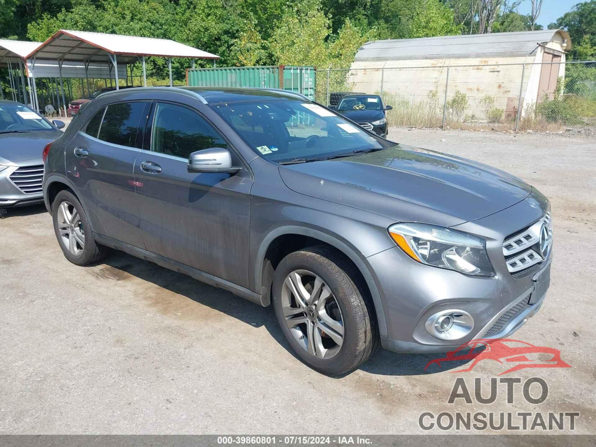 MERCEDES-BENZ GLA 250 2018 - WDCTG4GB1JJ523976