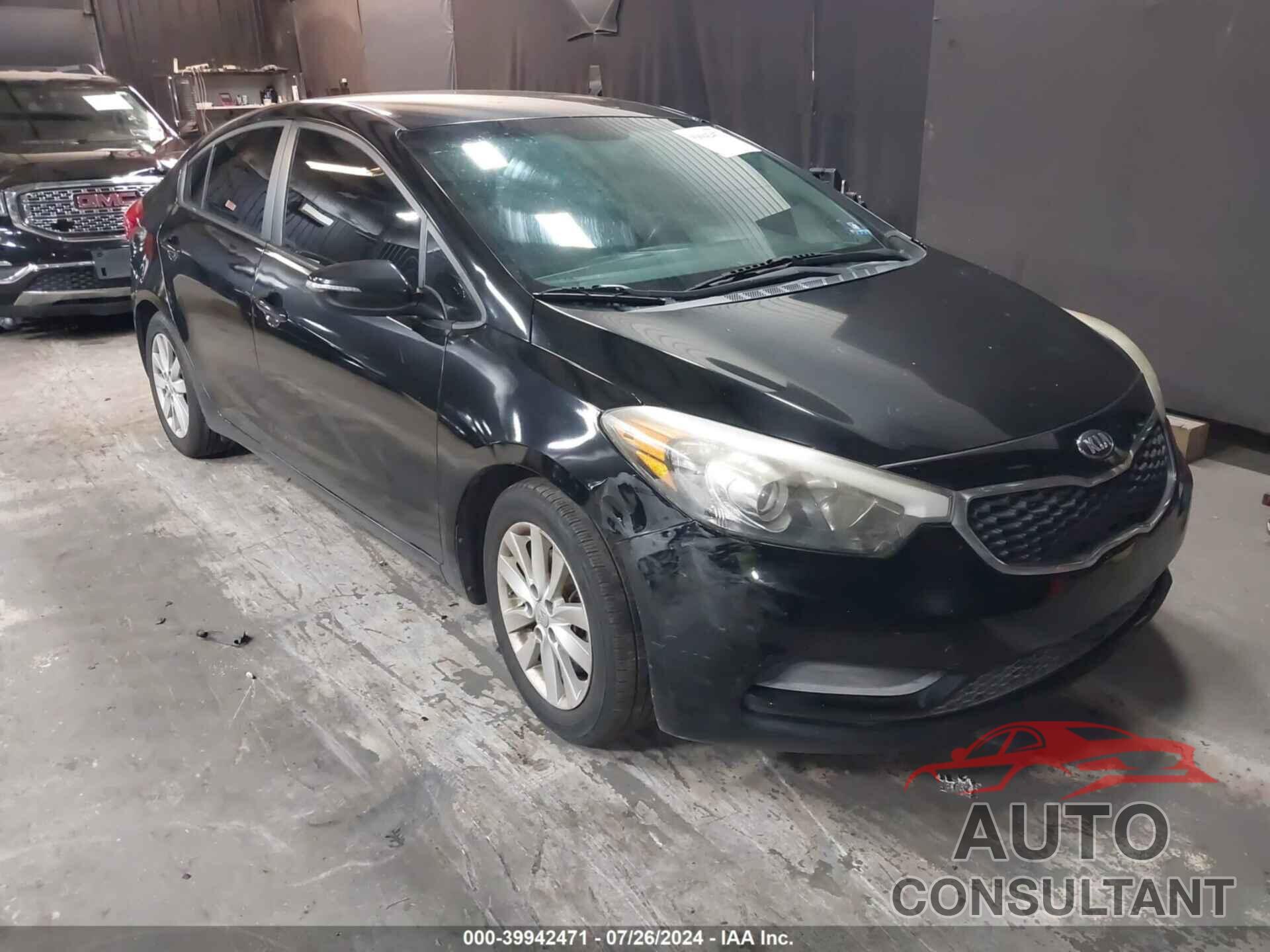 KIA FORTE 2016 - KNAFX4A64G5463835