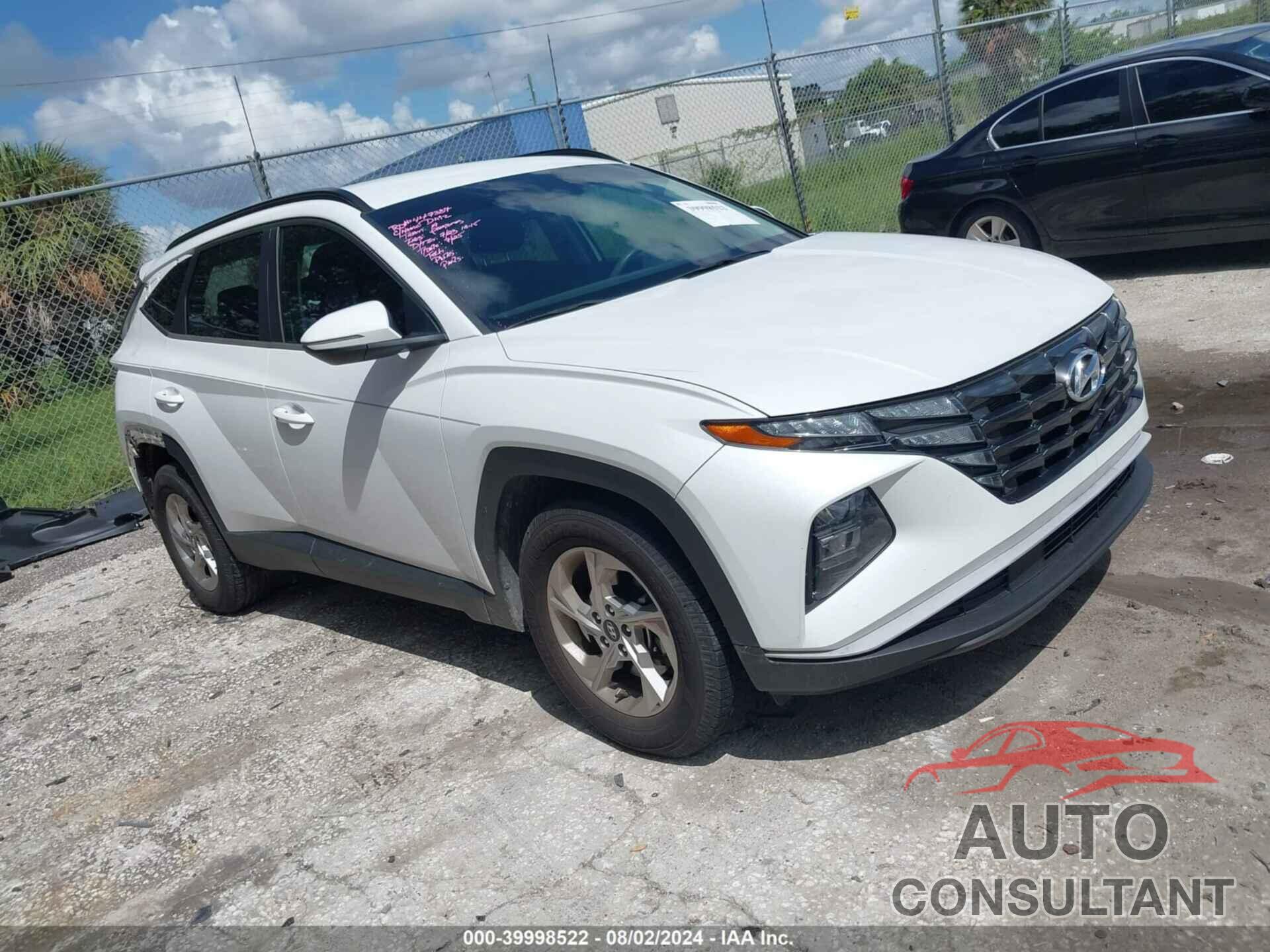 HYUNDAI TUCSON 2022 - 5NMJB3AEXNH005658