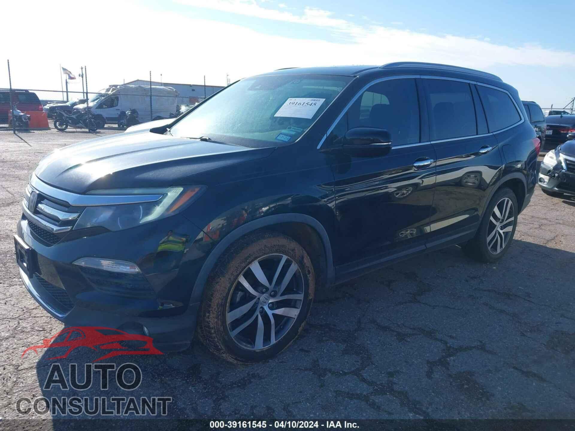HONDA PILOT 2017 - 5FNYF5H91HB004931