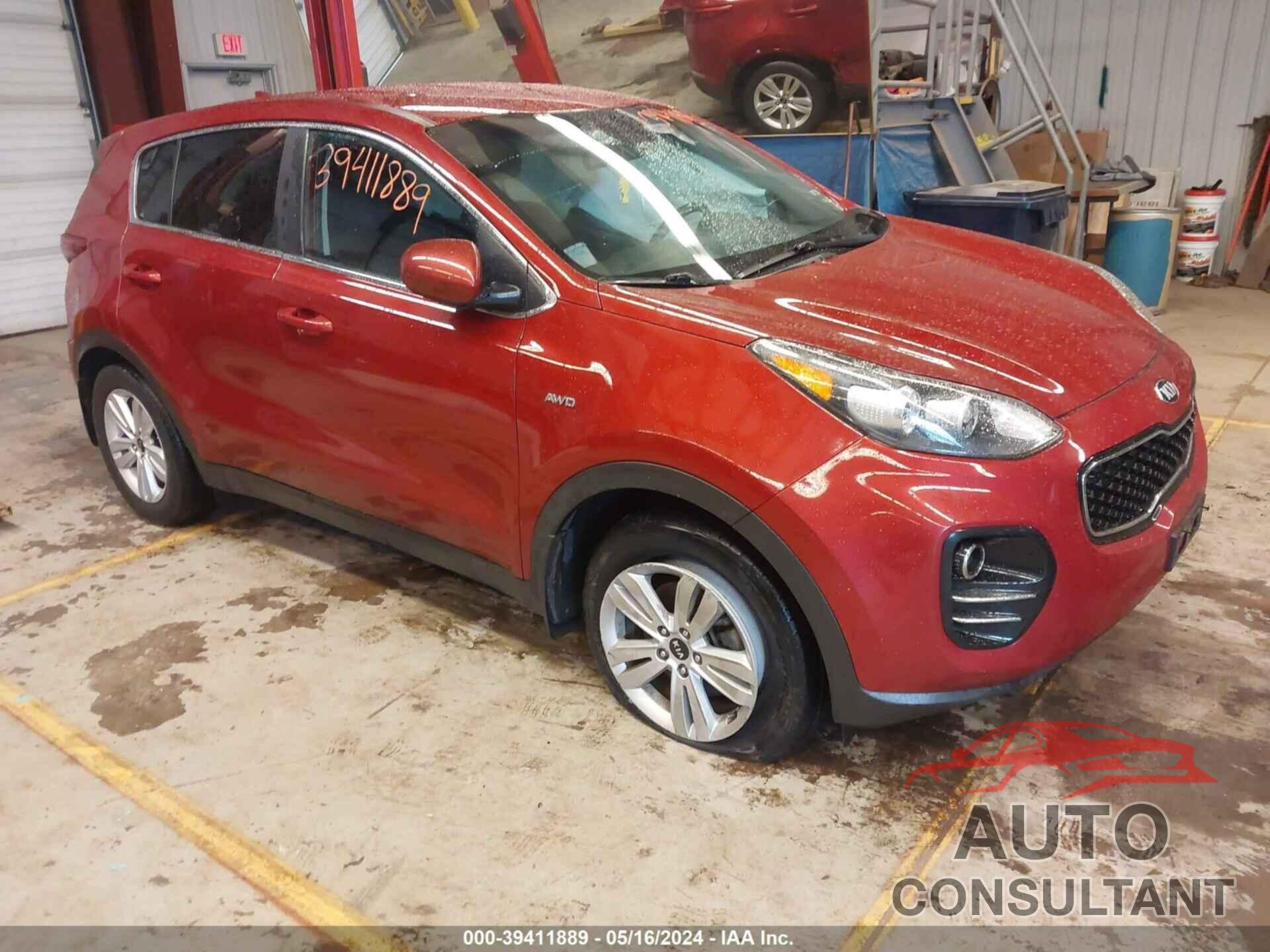 KIA SPORTAGE 2018 - KNDPMCAC5J7487637