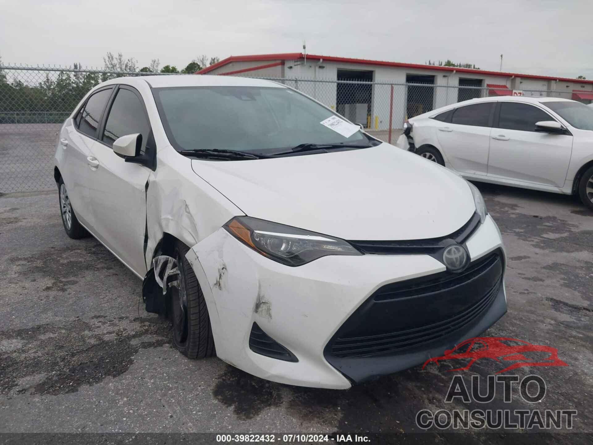 TOYOTA COROLLA 2019 - 5YFBURHE5KP930695