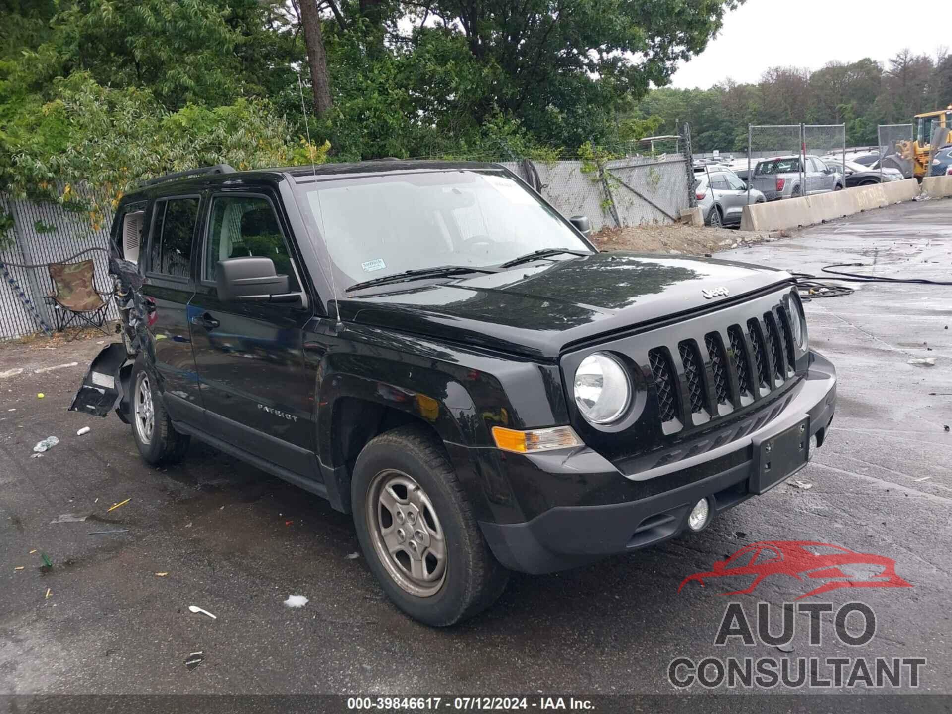 JEEP PATRIOT 2017 - 1C4NJPBB7HD120215