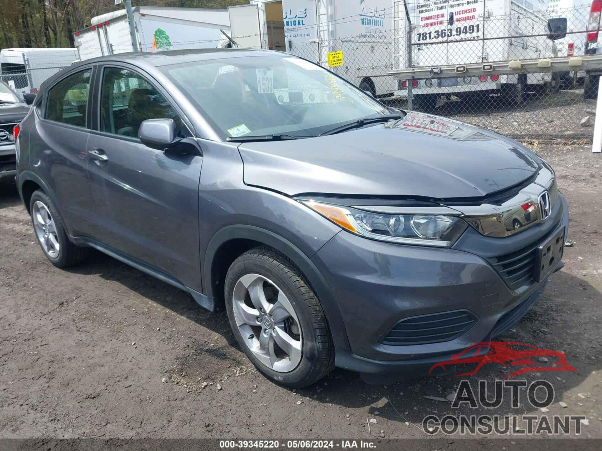 HONDA HR-V 2020 - 3CZRU6H37LM701739