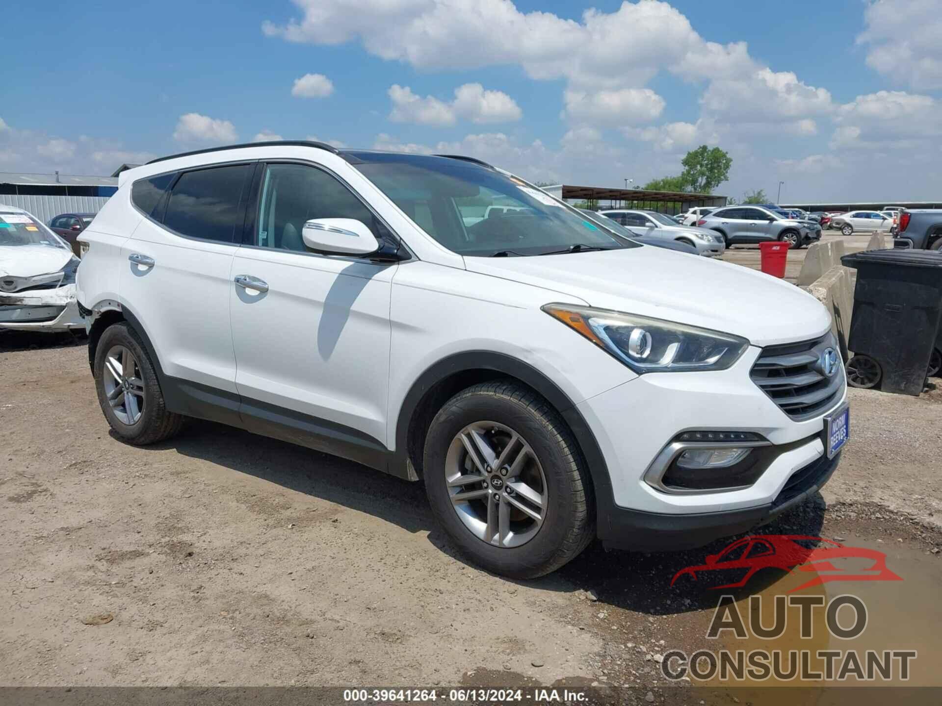 HYUNDAI SANTA FE SPORT 2017 - 5XYZU3LB5HG420398