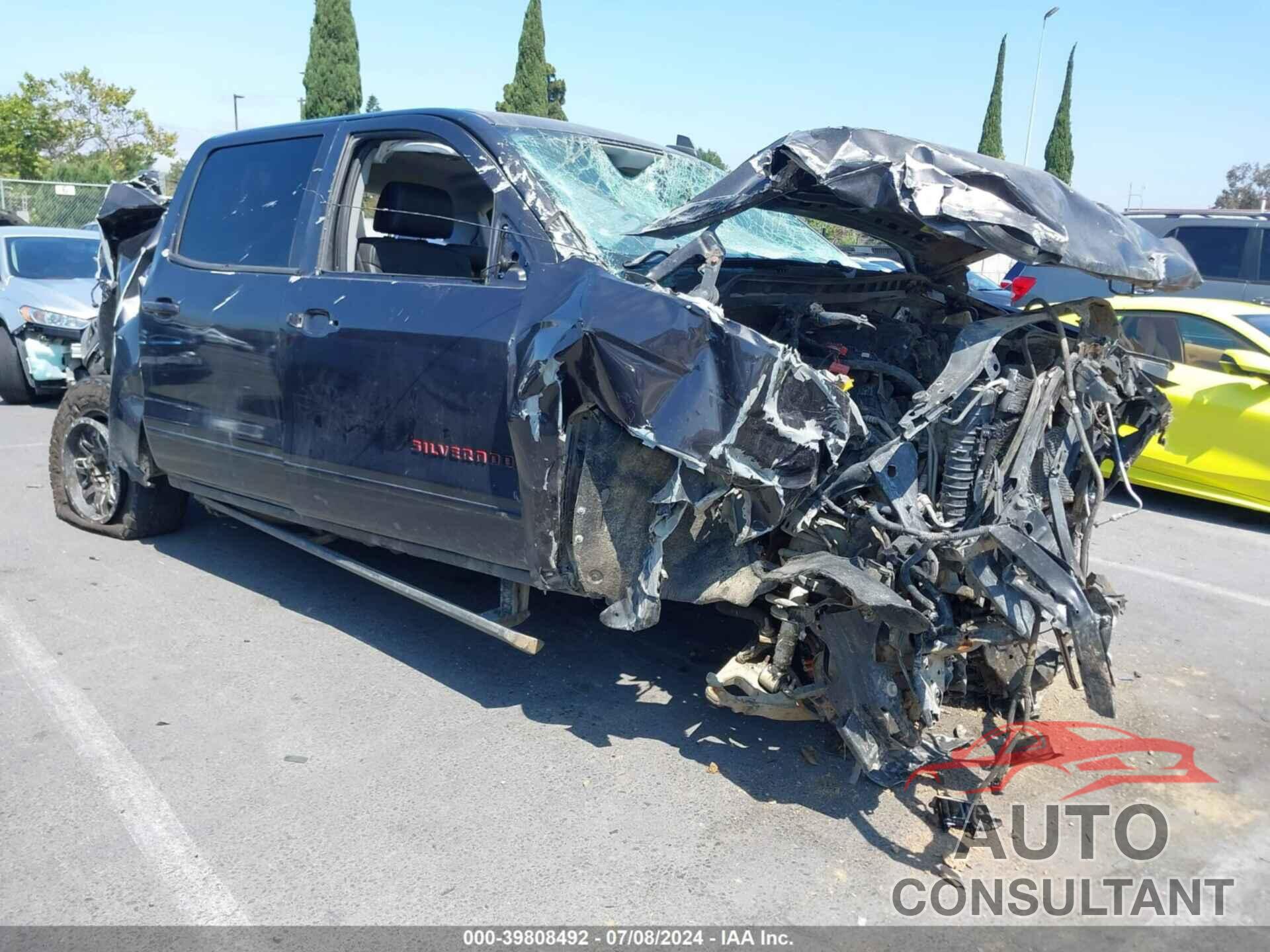 CHEVROLET SILVERADO 1500 2016 - 3GCUKREC9GG283524