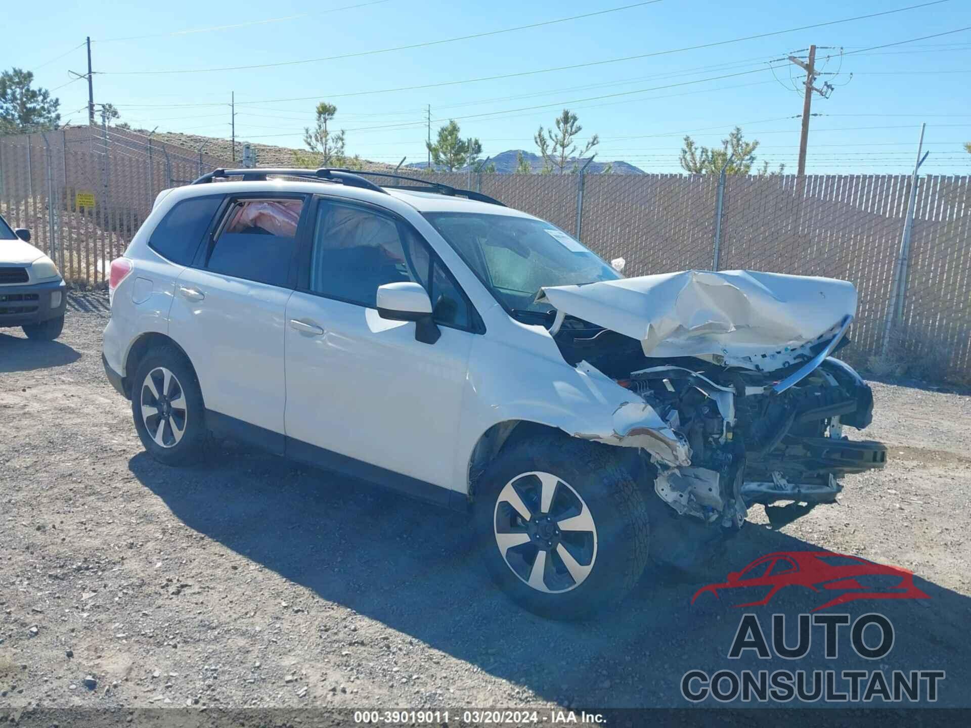 SUBARU FORESTER 2017 - JF2SJAEC5HH802086