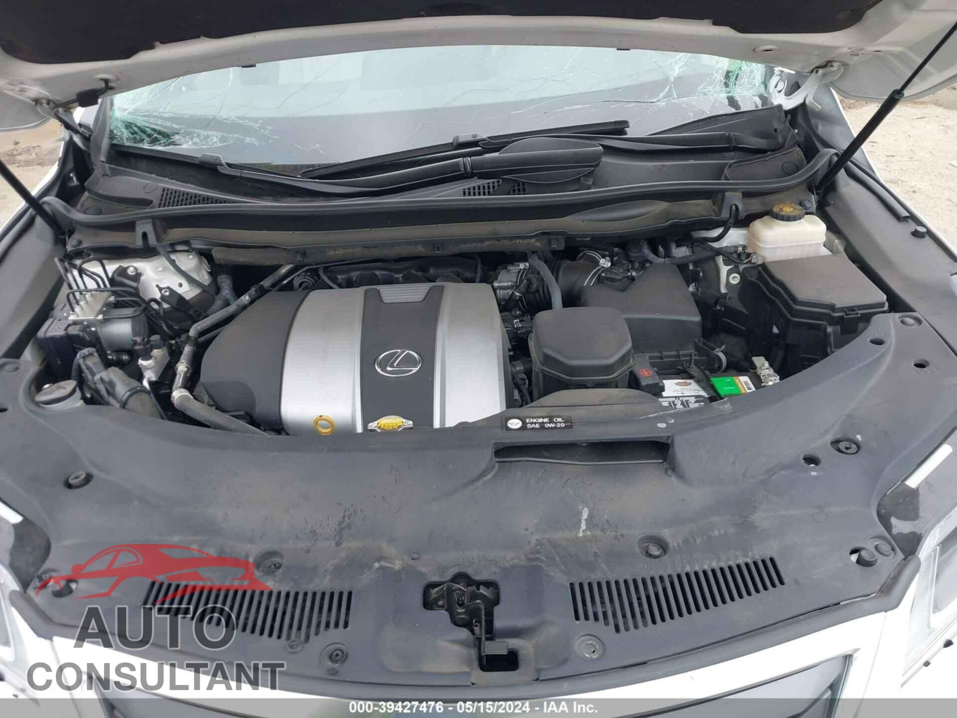 LEXUS RX 2016 - 2T2ZZMCA3GC005004