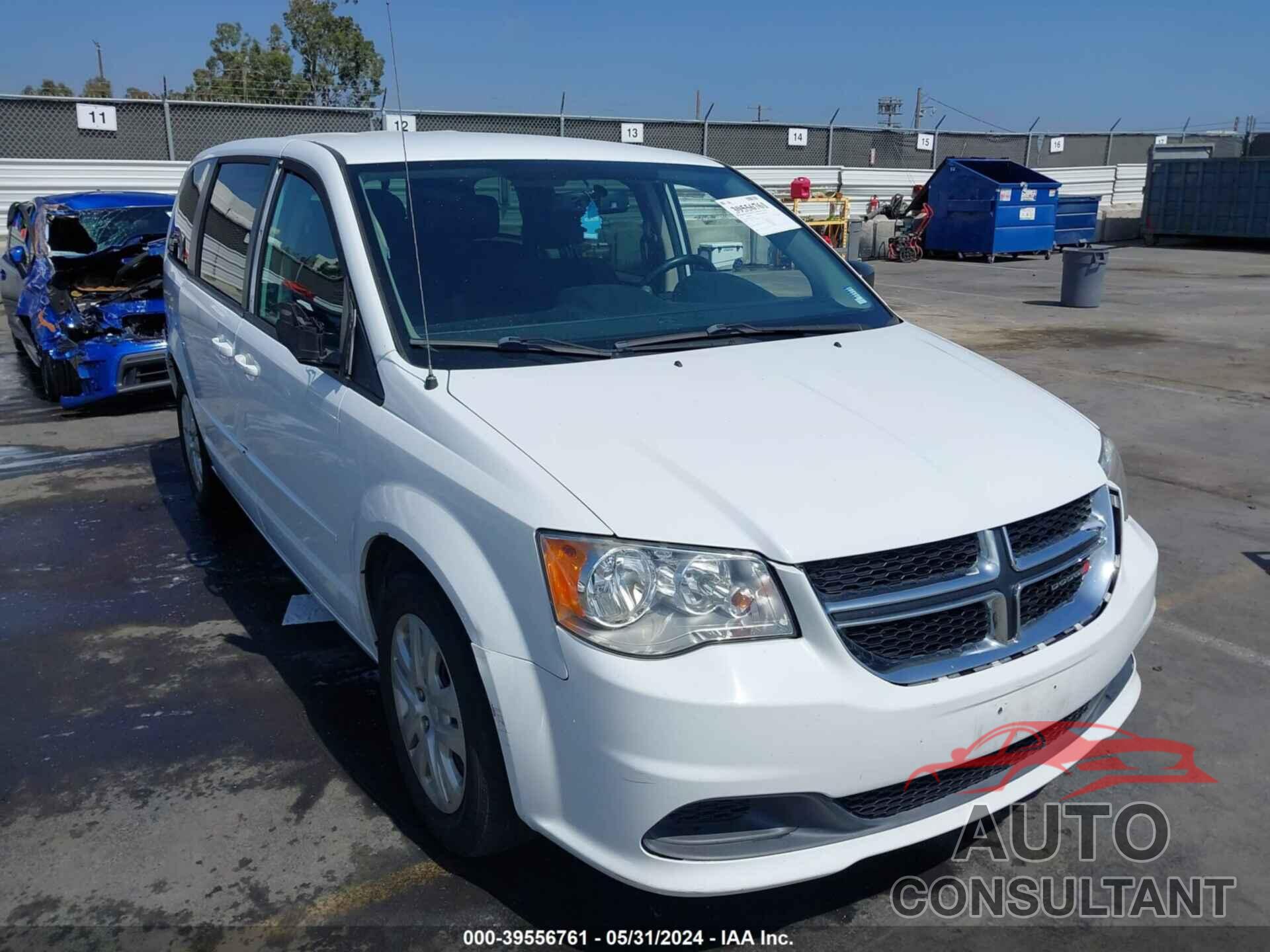 DODGE GRAND CARAVAN 2016 - 2C4RDGBG5GR209698