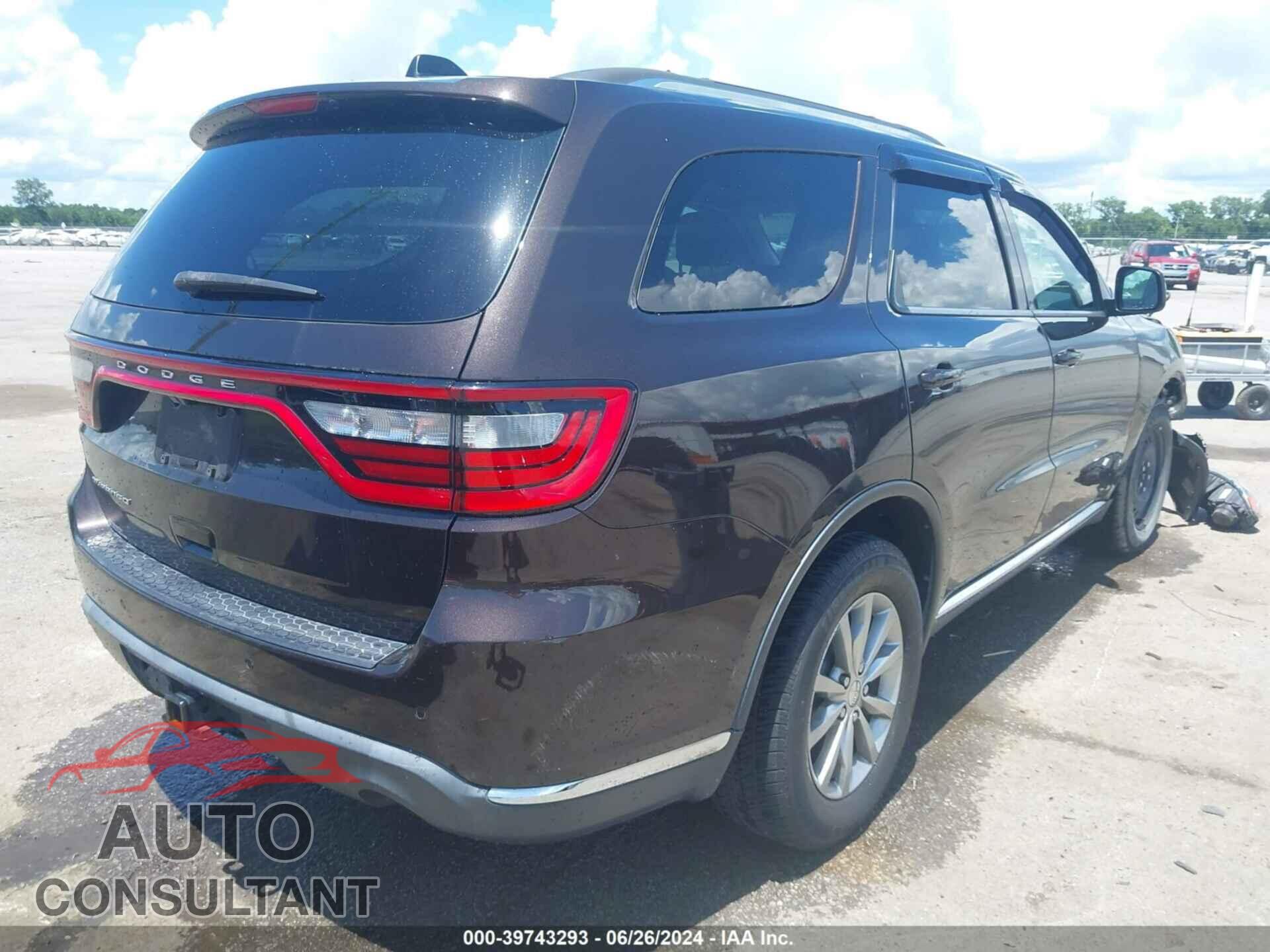 DODGE DURANGO 2017 - 1C4RDHAG6HC780652