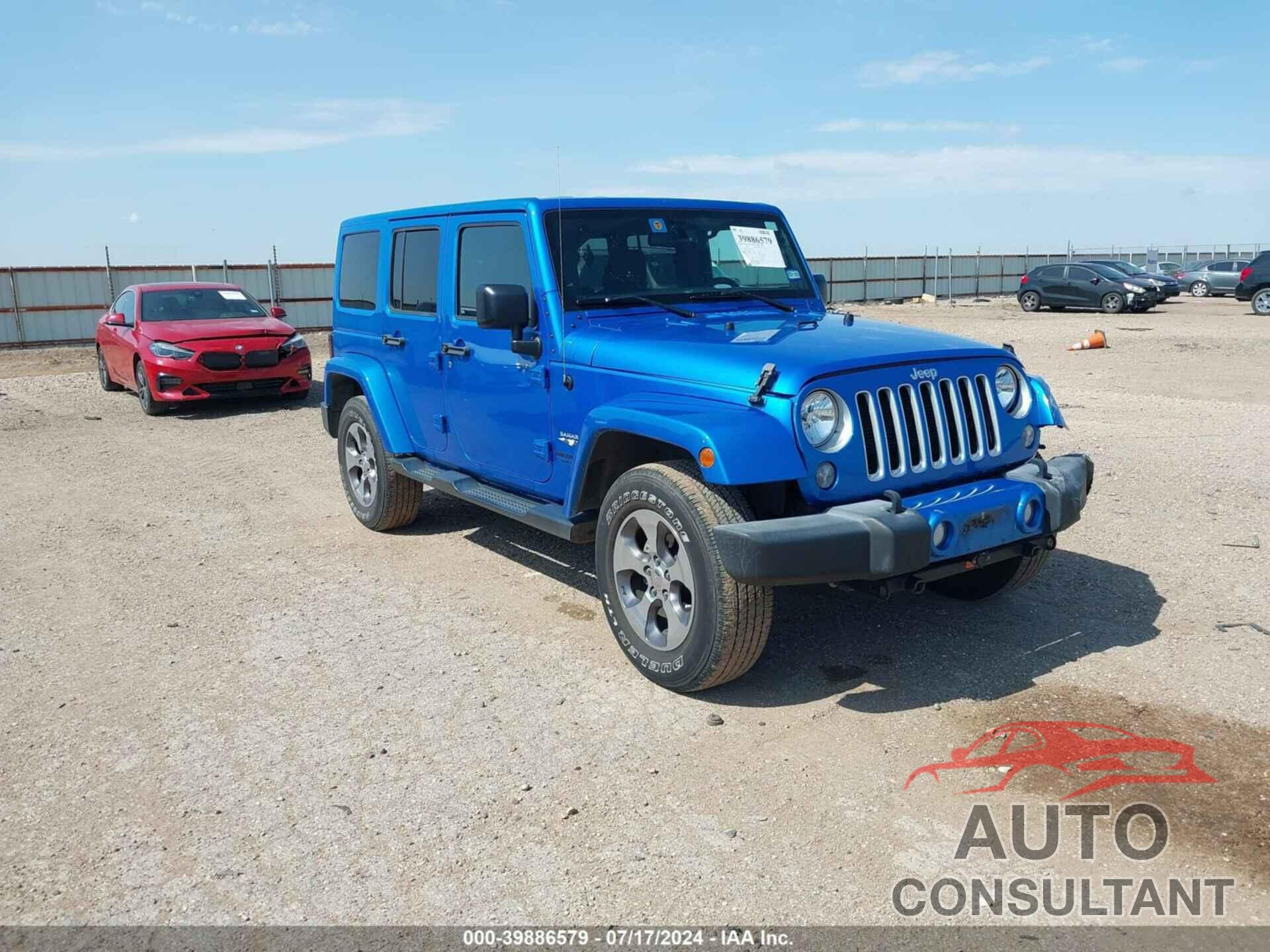 JEEP WRANGLER UNLIMITED 2016 - 1C4BJWEG8GL187690