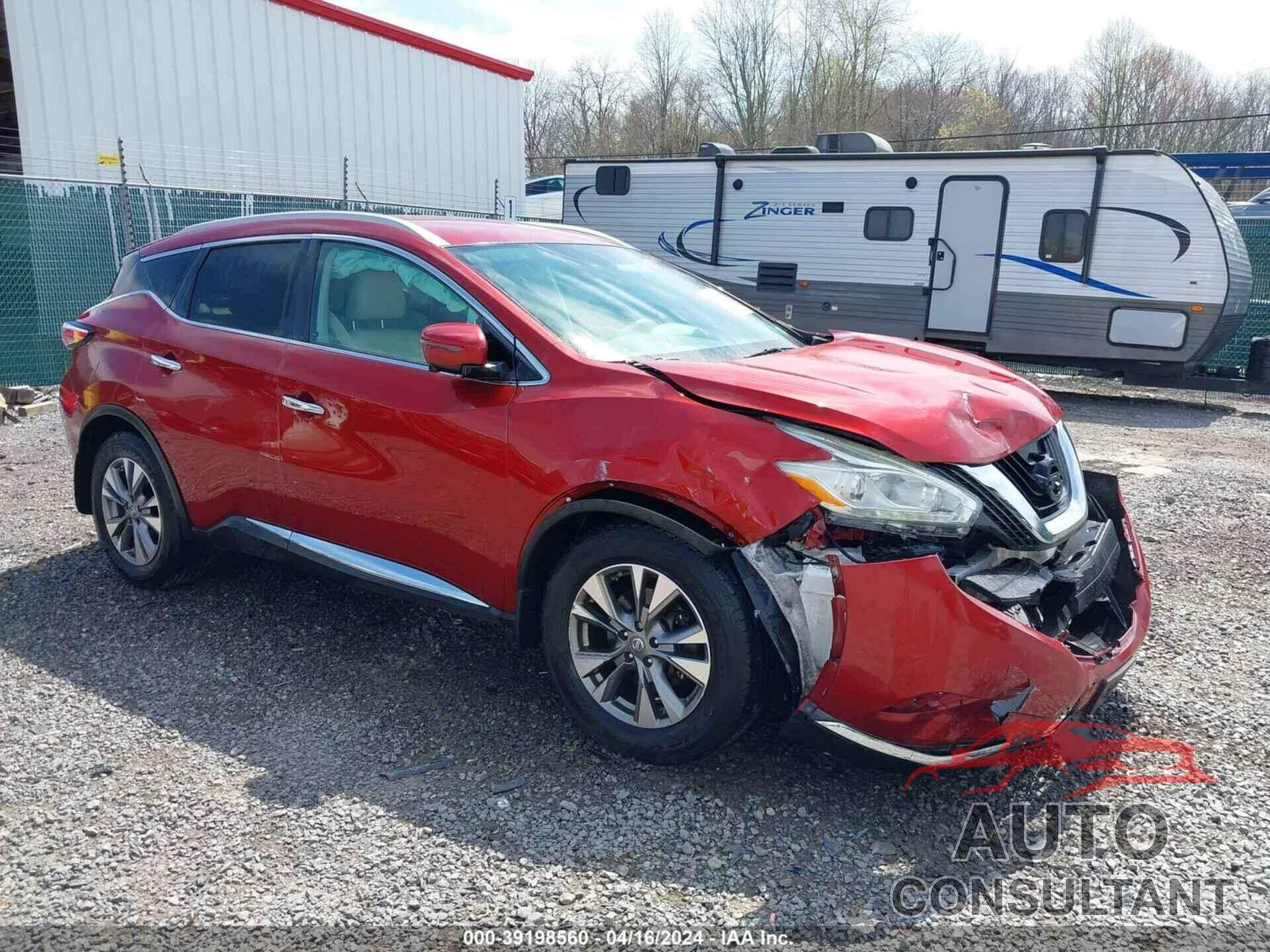 NISSAN MURANO 2016 - 5N1AZ2MH1GN144719