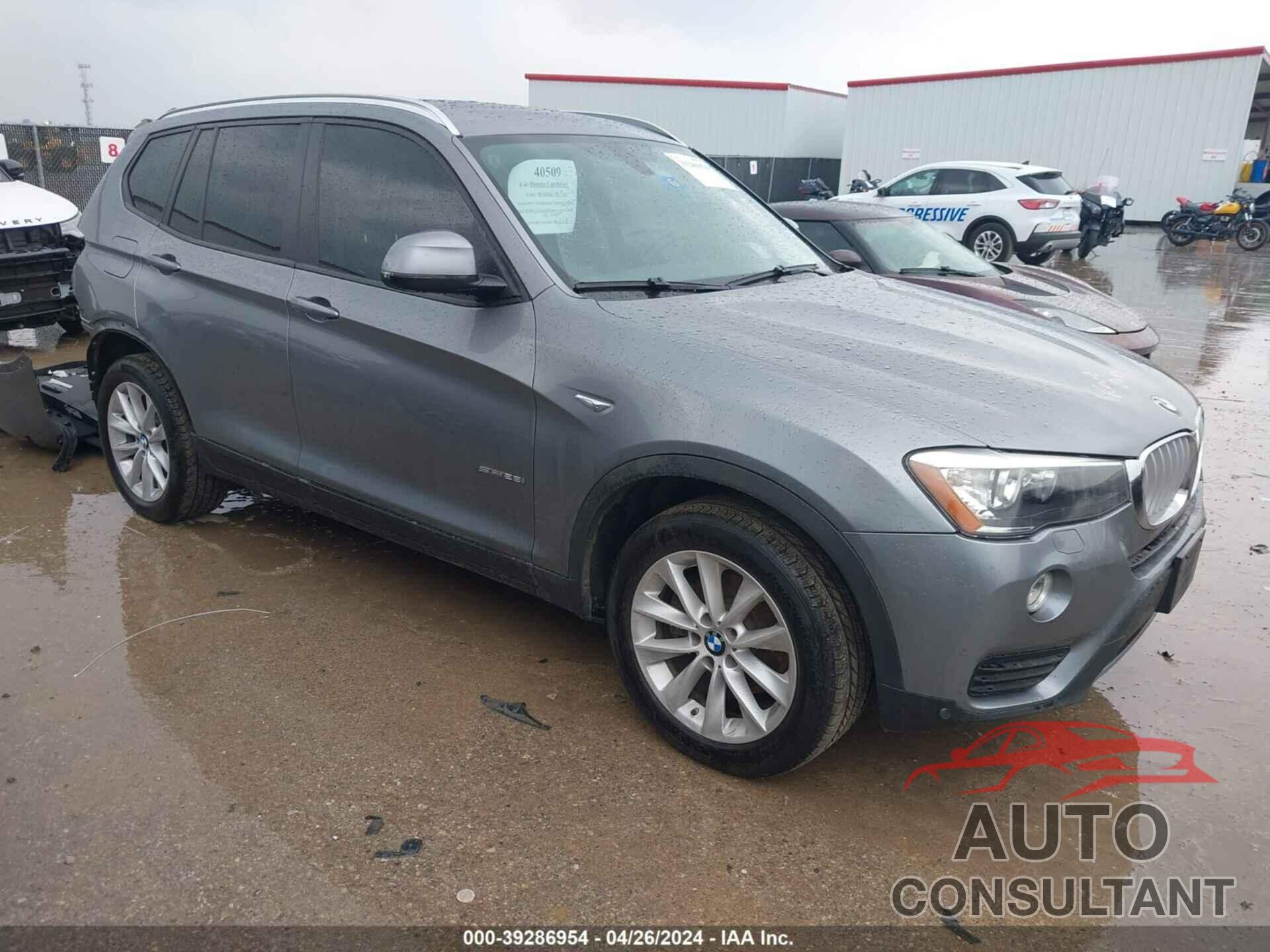 BMW X3 2017 - 5UXWZ7C59H0U45492