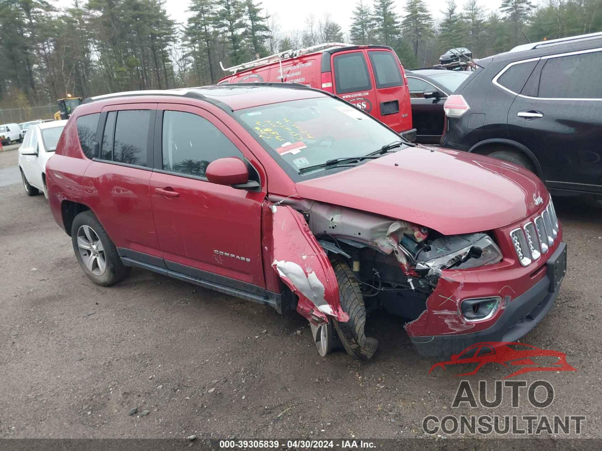 JEEP COMPASS 2017 - 1C4NJDEB3HD177683