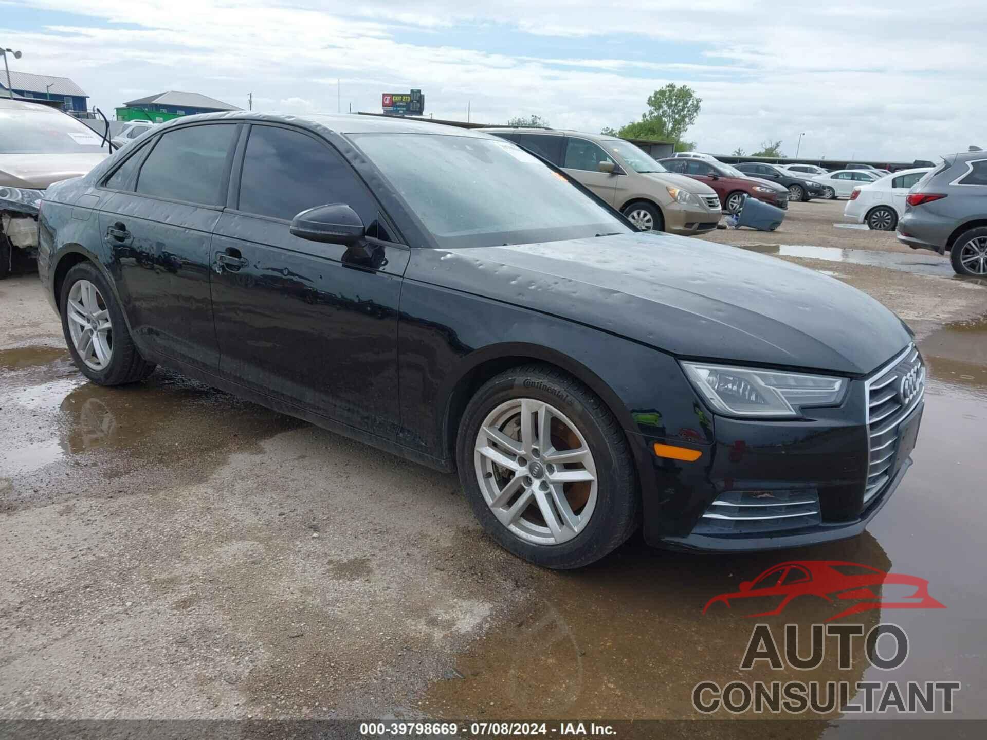 AUDI A4 2017 - WAUGNAF40HN058072