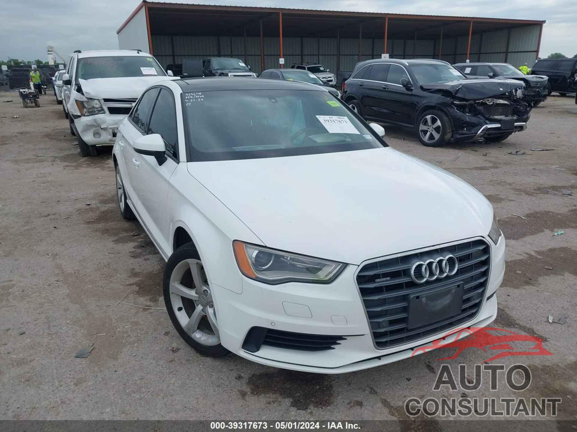 AUDI A3 2016 - WAUB8GFF6G1067029