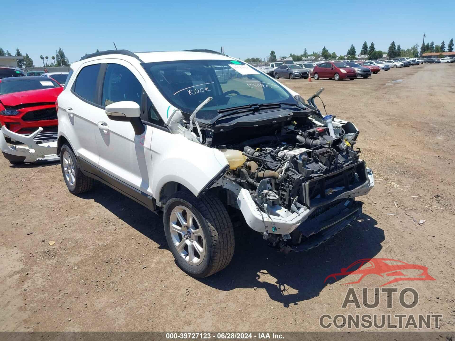 FORD ECOSPORT 2019 - MAJ3S2GEXKC308076