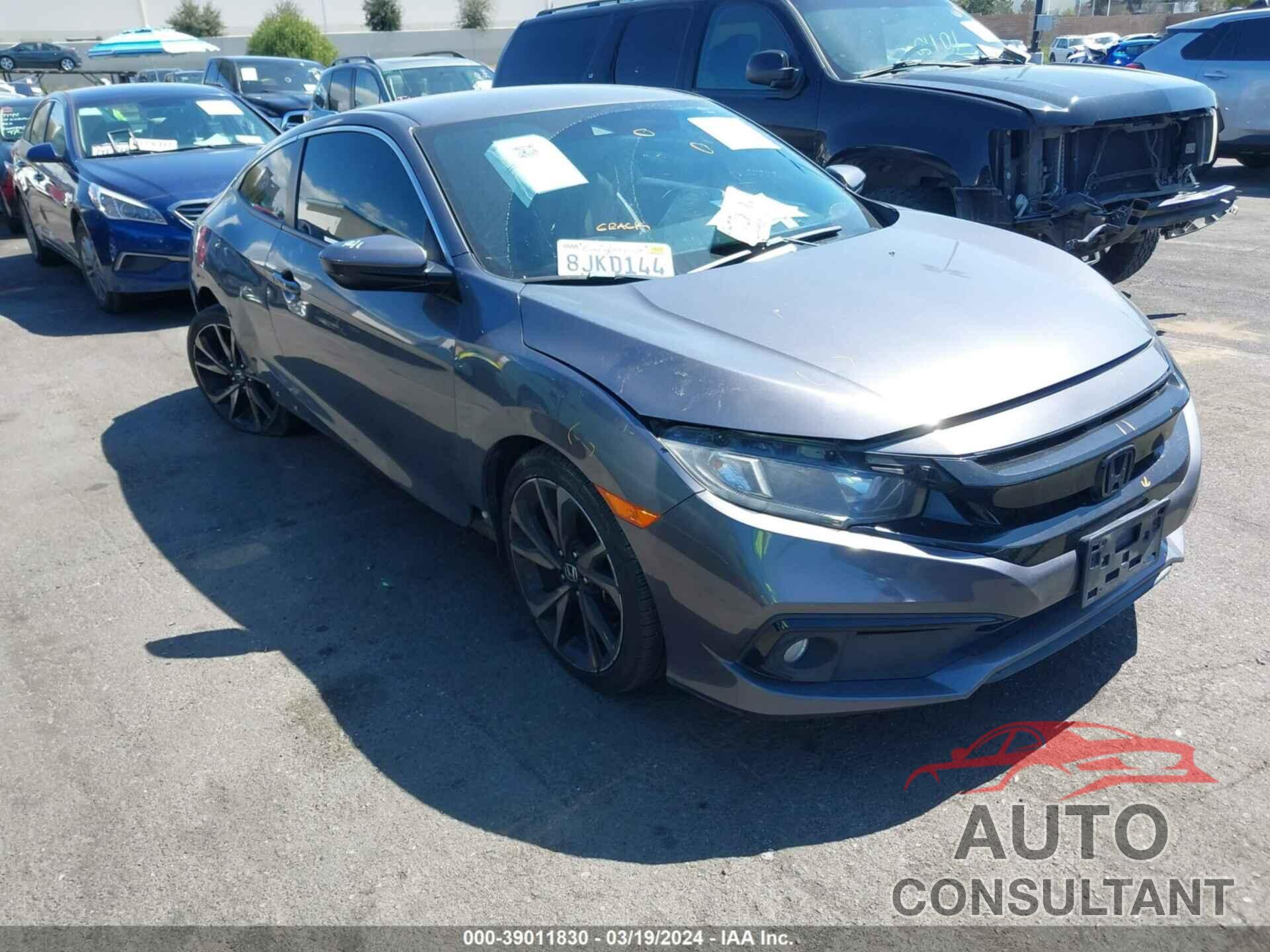 HONDA CIVIC 2019 - 2HGFC4B86KH304302