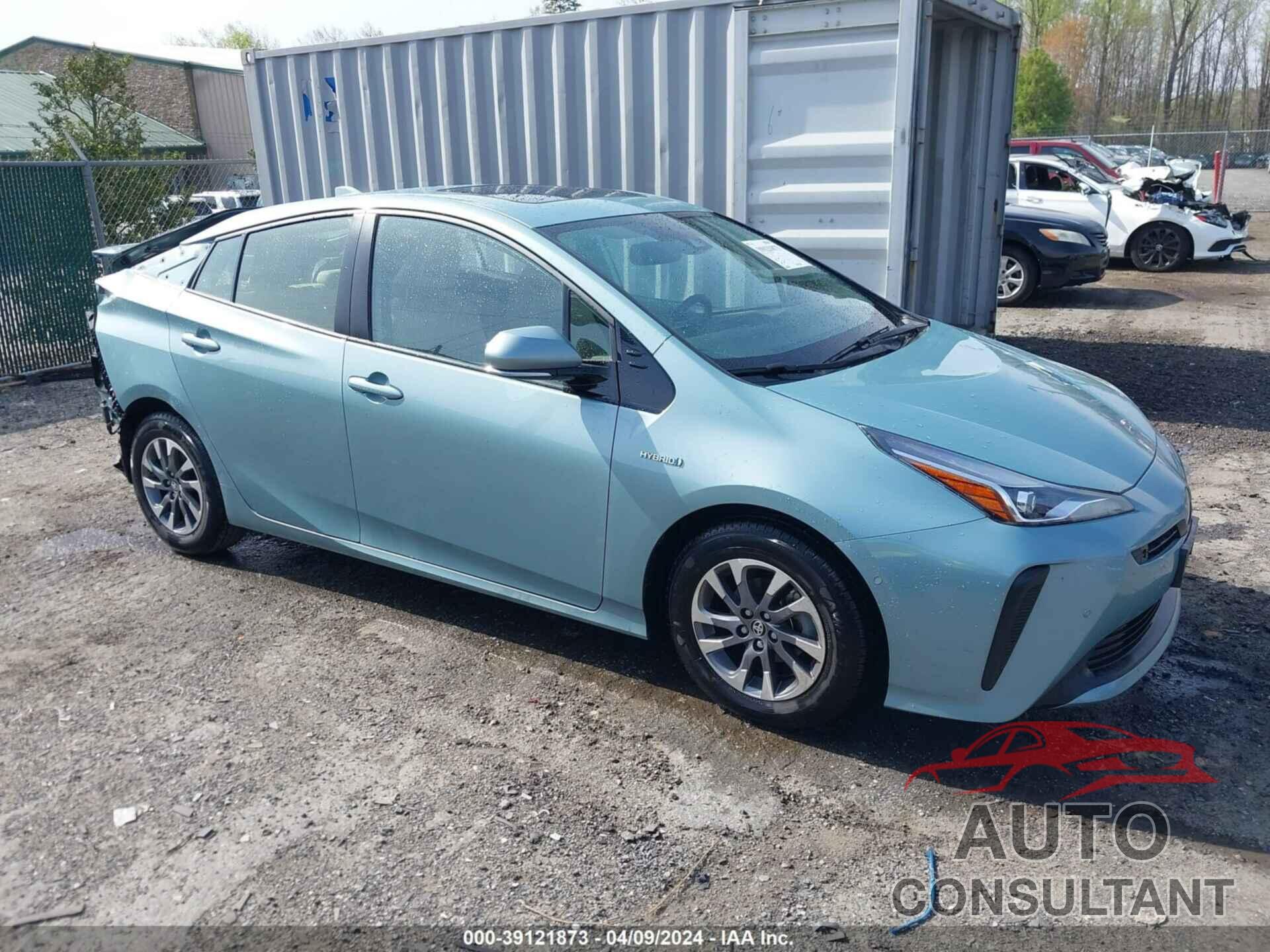 TOYOTA PRIUS 2019 - JTDKARFU0K3102517