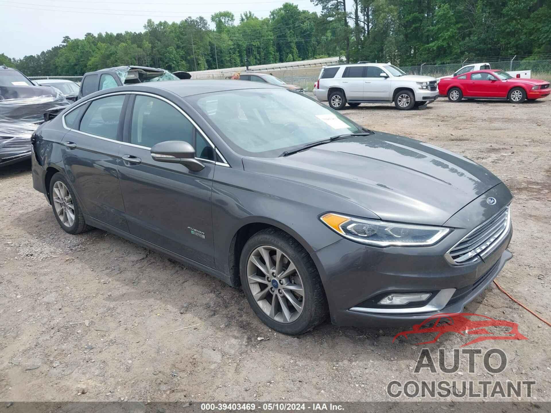 FORD FUSION ENERGI 2017 - 3FA6P0SU5HR209595