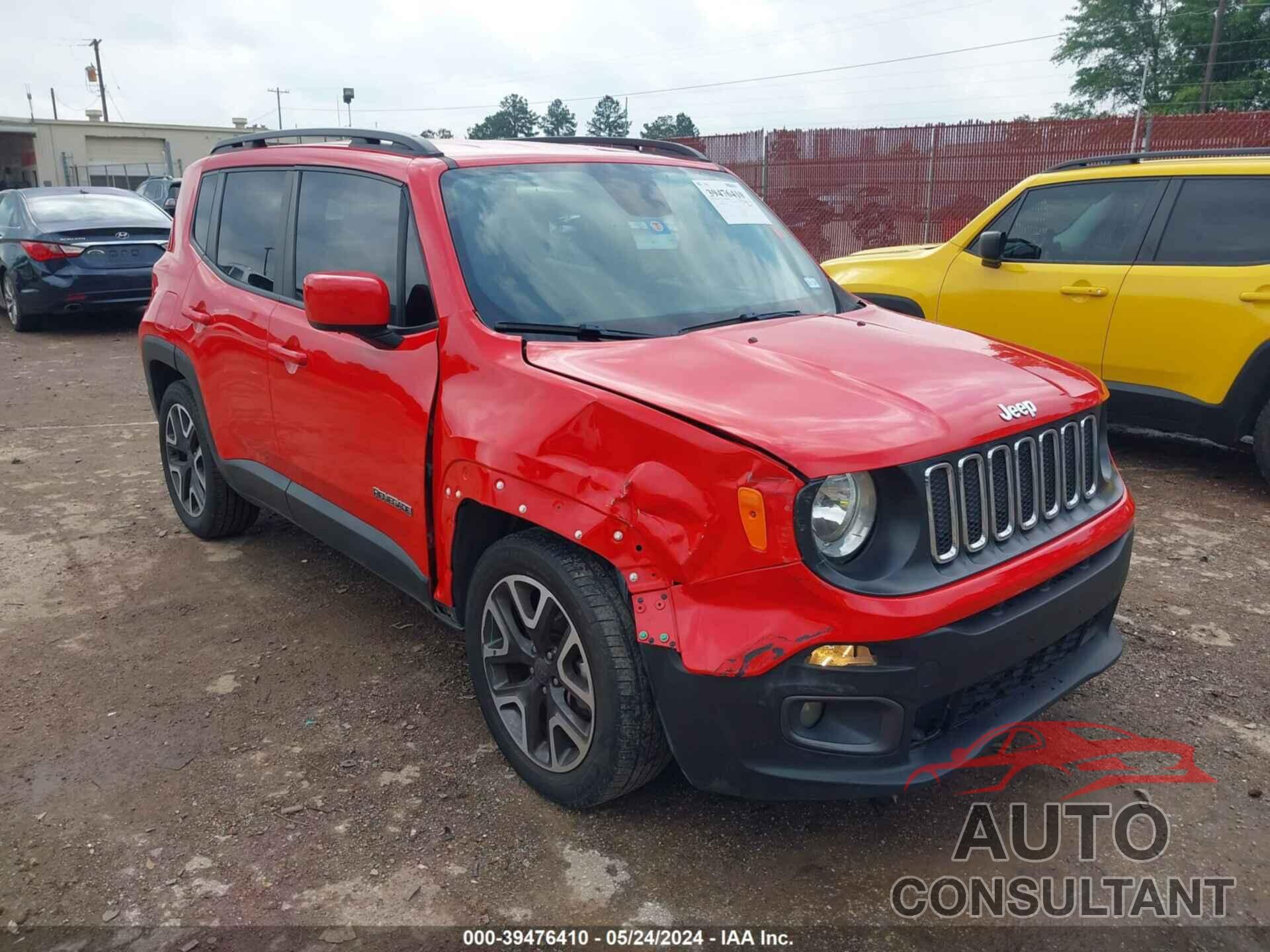 JEEP RENEGADE 2018 - ZACCJABB8JPJ58965