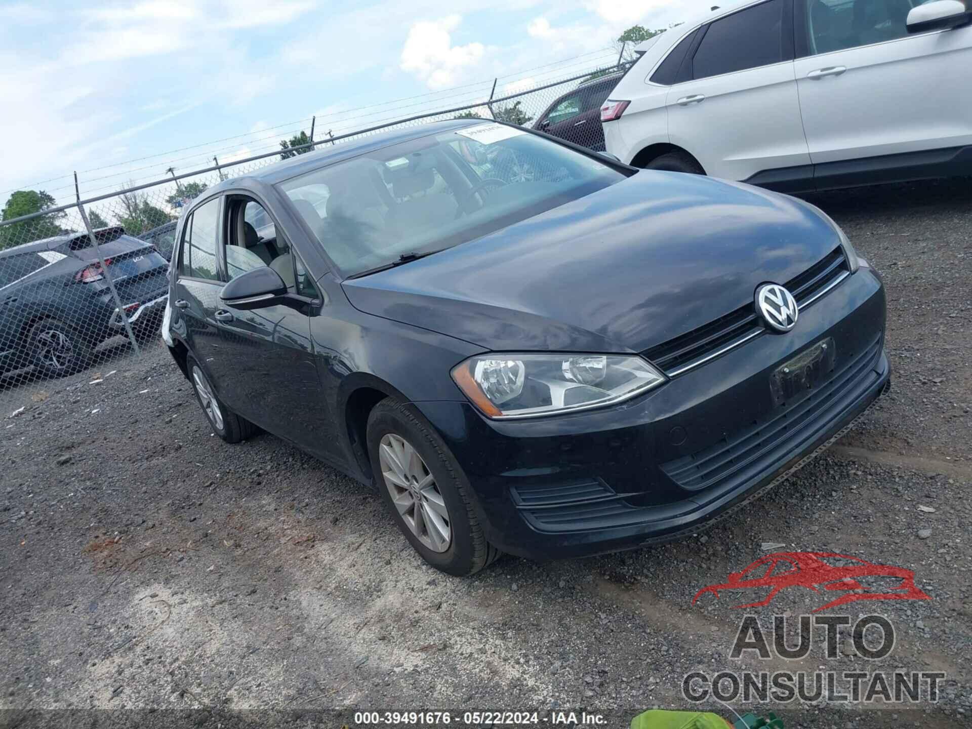 VOLKSWAGEN GOLF 2017 - 3VW117AU2HM029761