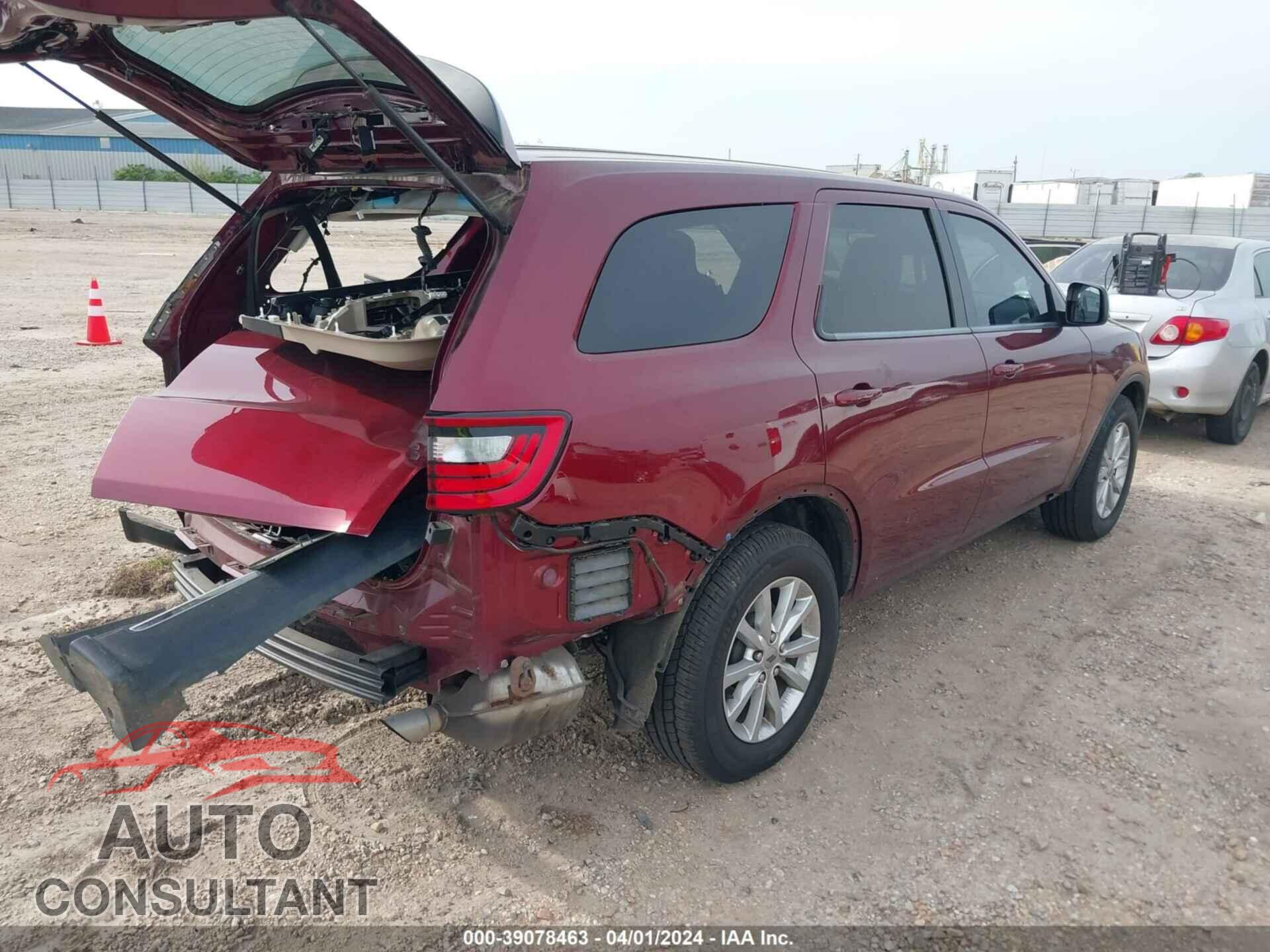 DODGE DURANGO 2021 - 1C4RDHAG9MC641223