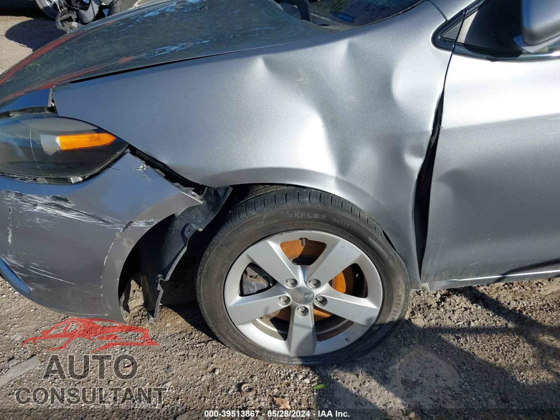 DODGE DART 2015 - 1C3CDFBB2FD415104