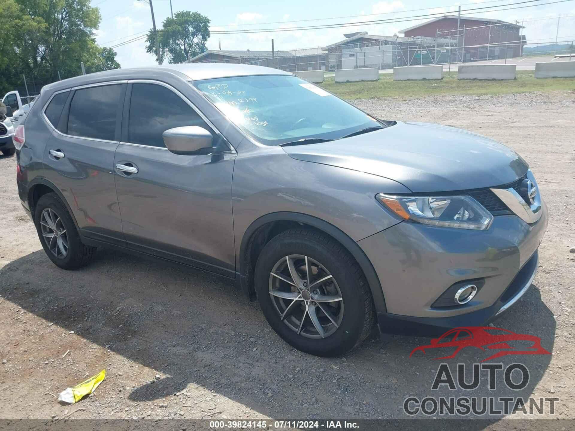 NISSAN ROGUE 2016 - KNMAT2MT3GP612349