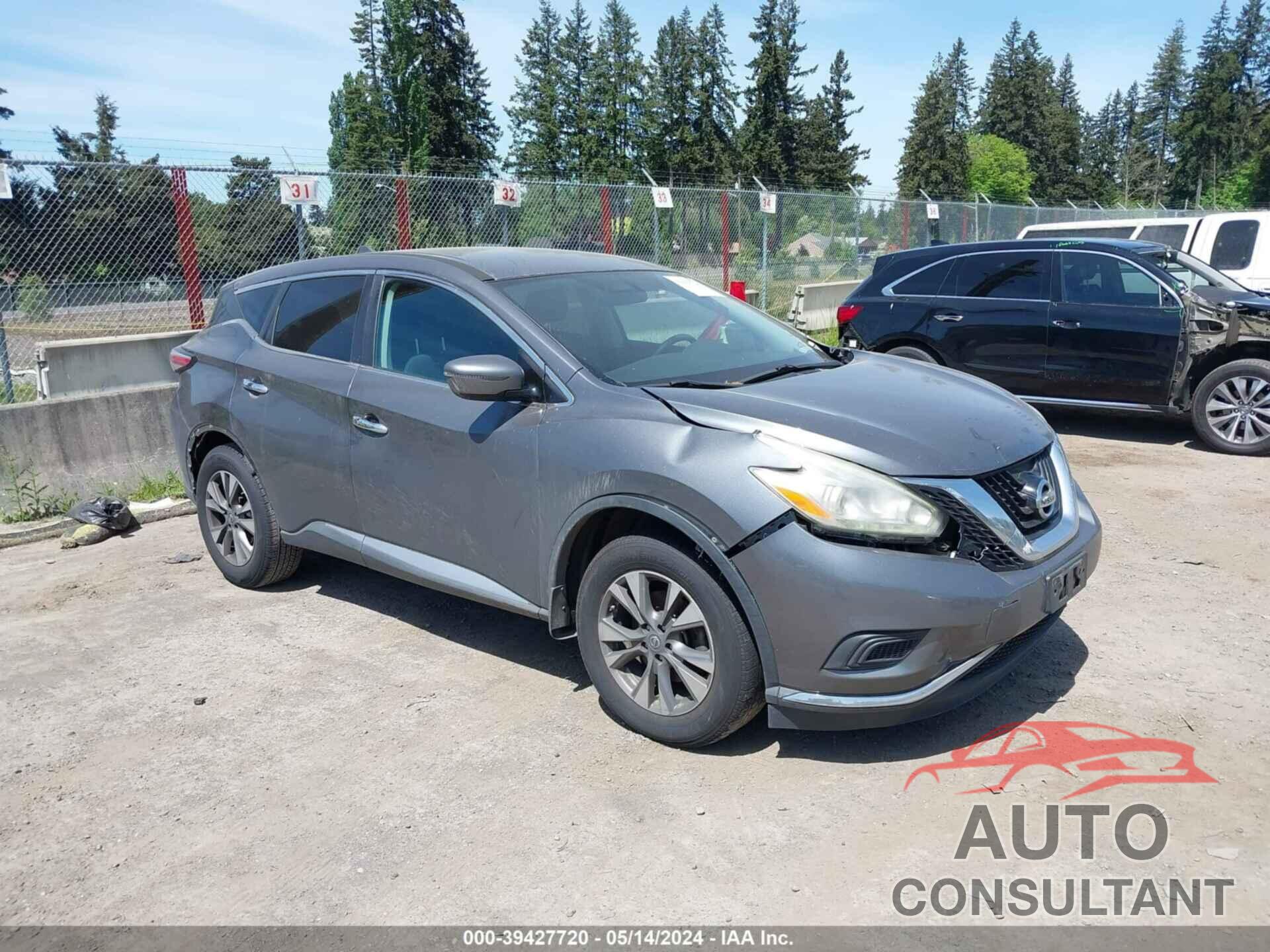 NISSAN MURANO 2016 - 5N1AZ2MG0GN152303