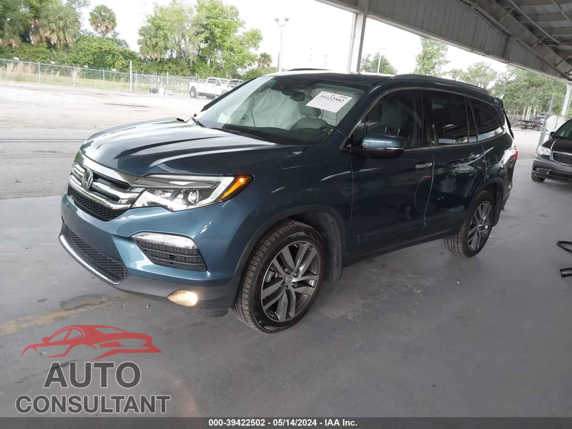 HONDA PILOT 2017 - 5FNYF6H04HB074530
