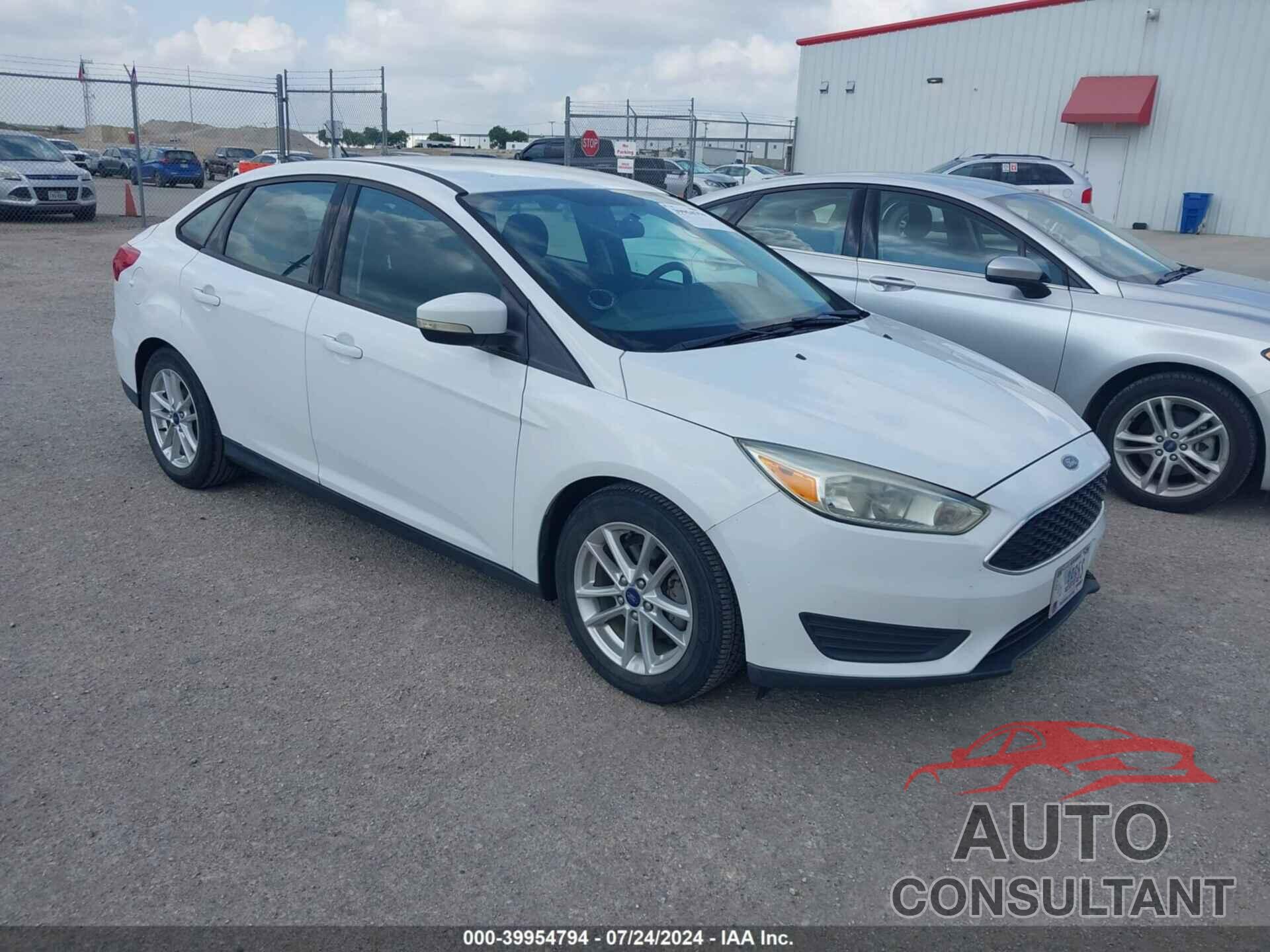 FORD FOCUS 2016 - 1FADP3F21GL340912